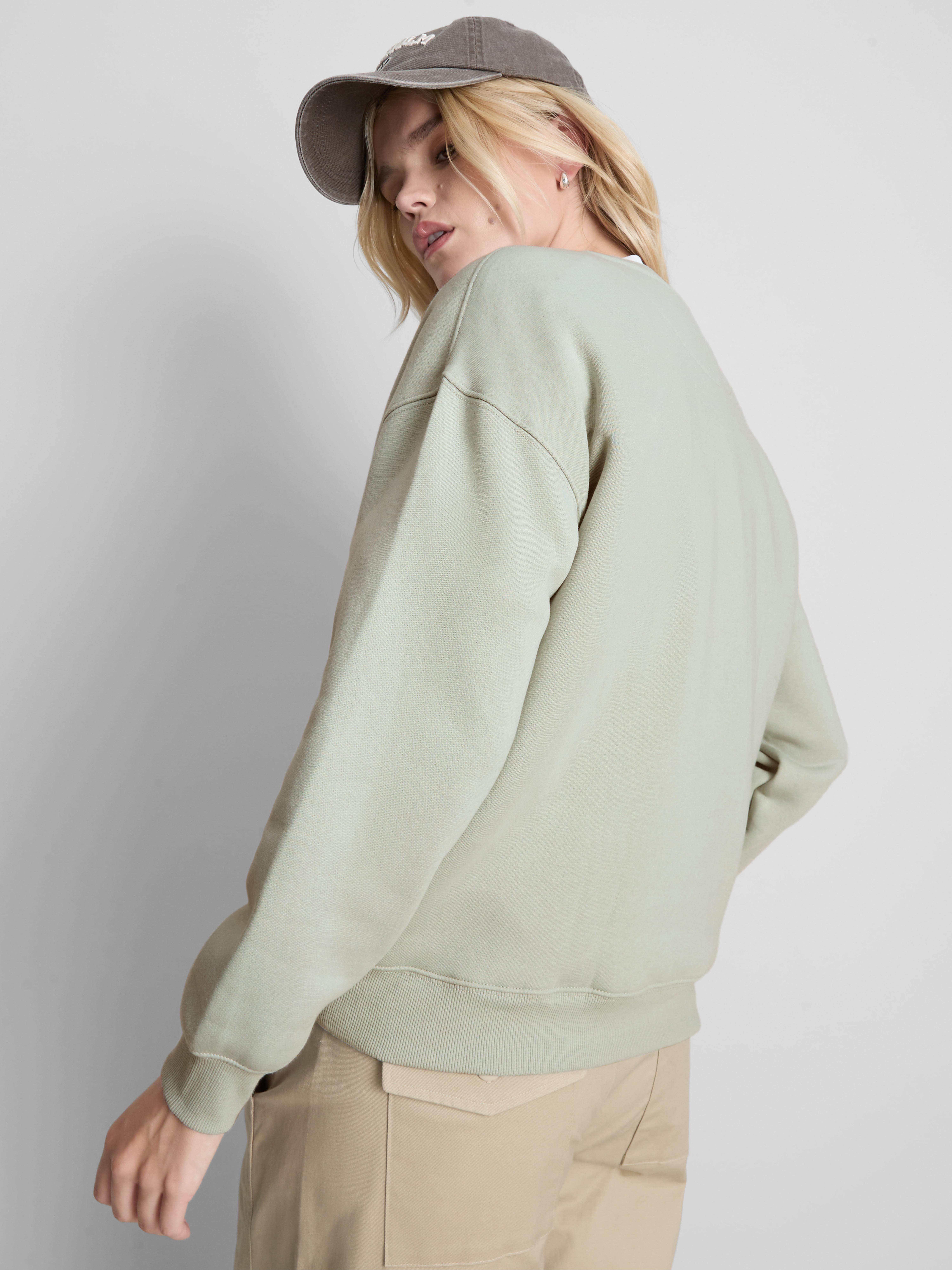 Essential Cotton Blend Sweatshirt