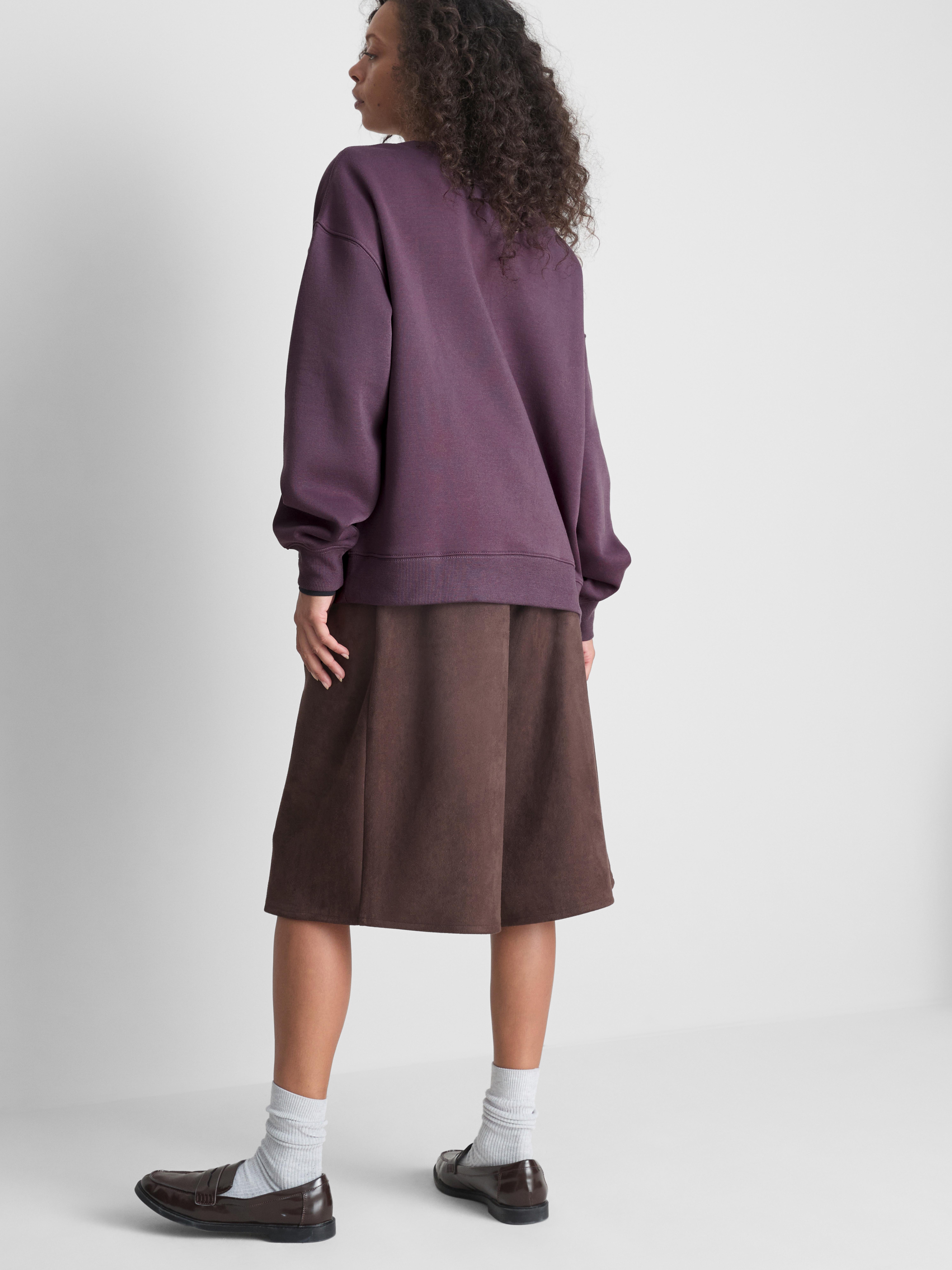 Essential Cotton Blend Sweatshirt