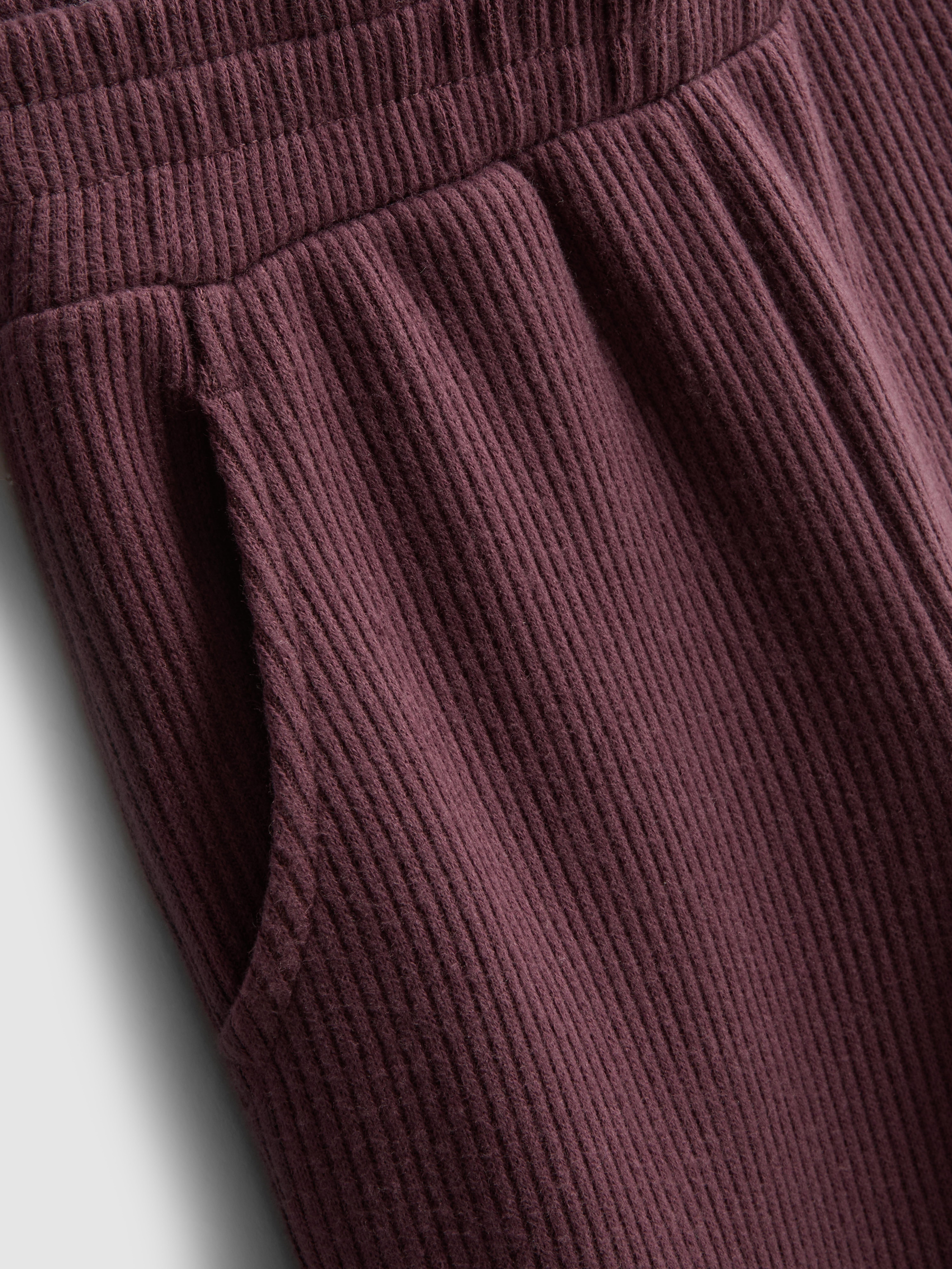 1-9 jr | Geribd sweatshirt met ruches en joggingbroek