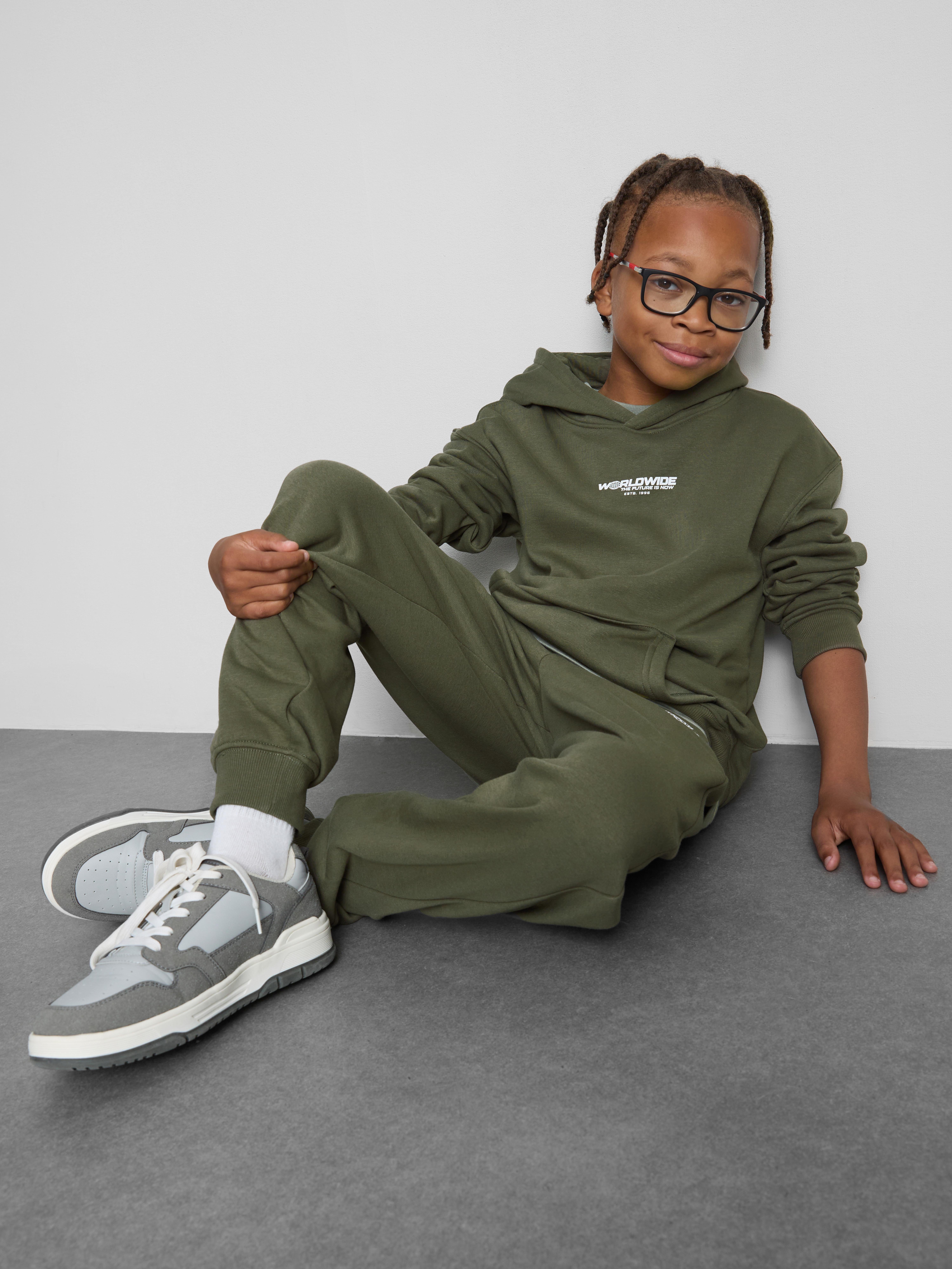 7-15yrs | Hoodie and Cuffed Joggers Set