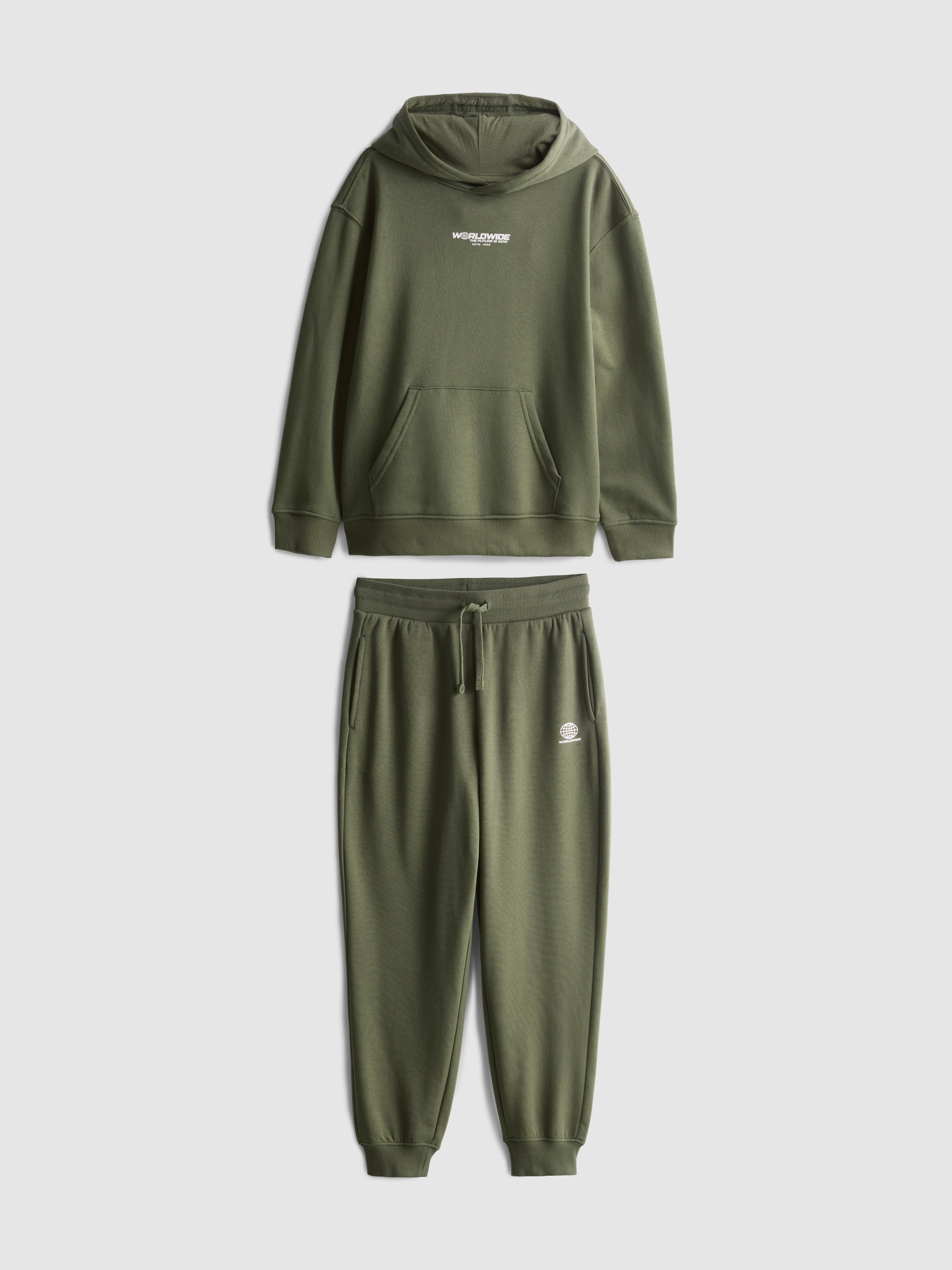 7-15yrs | Hoodie and Cuffed Joggers Set