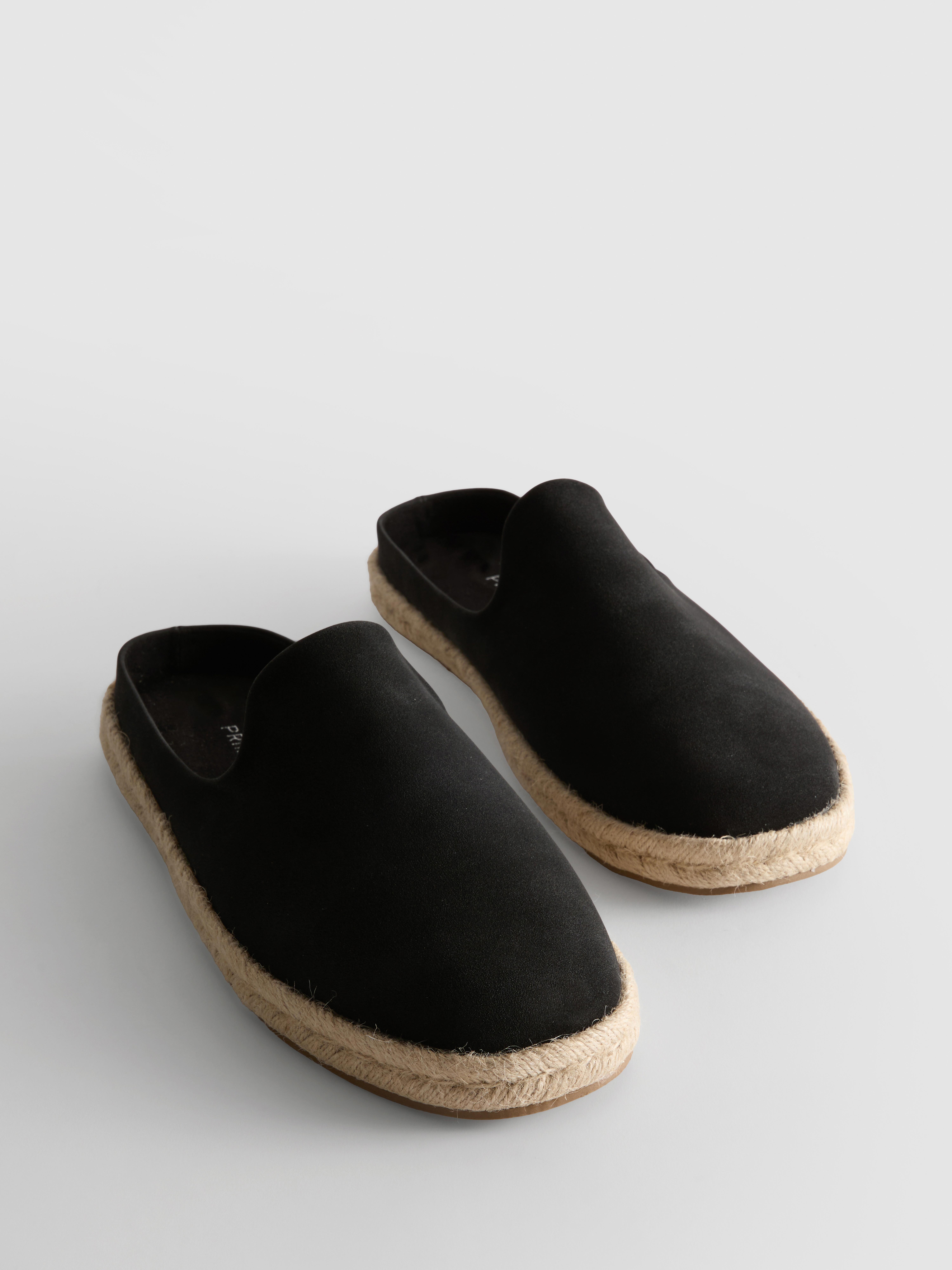 Slip-On Espadrille Mules