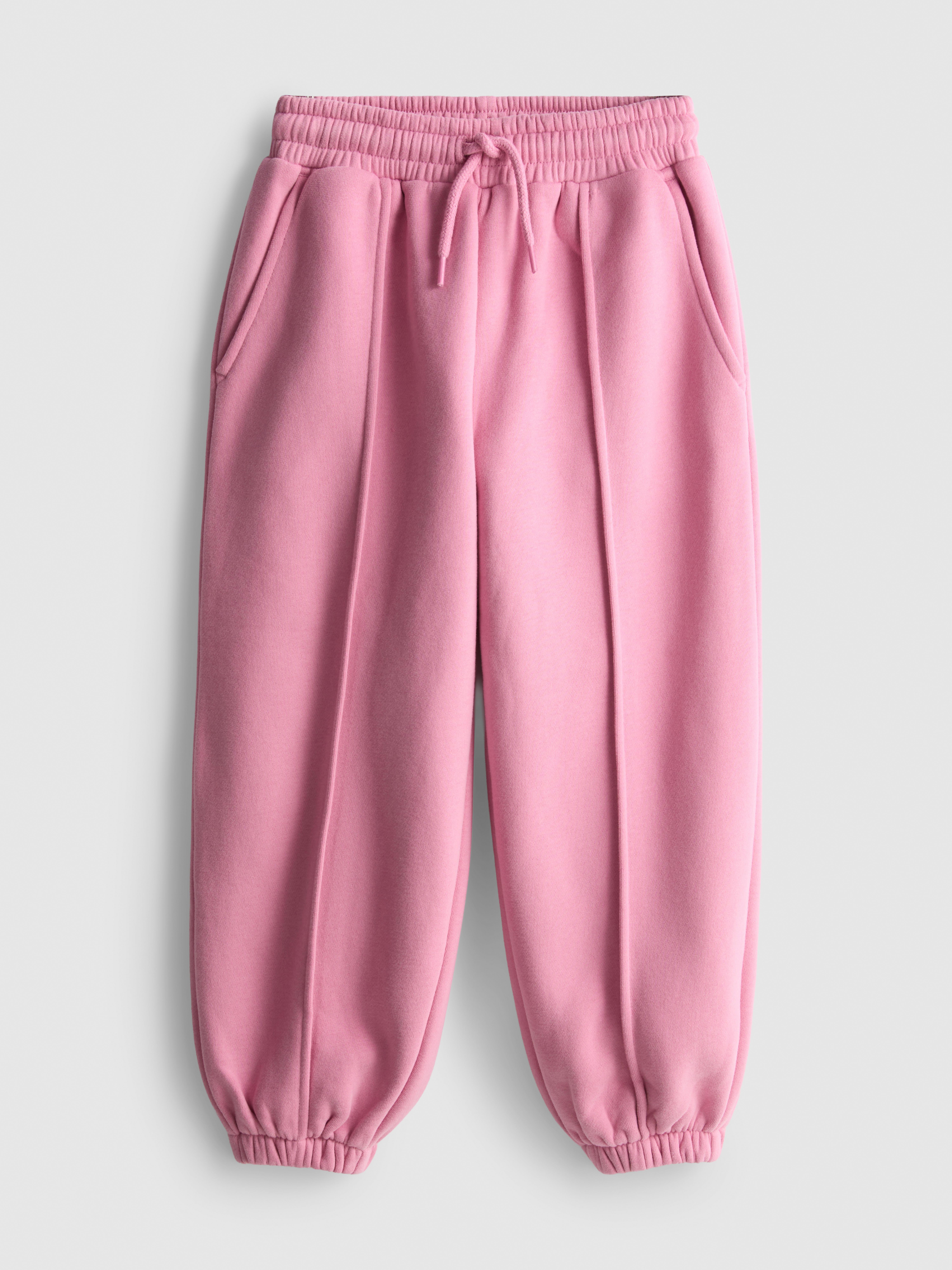 Dark Pink 1-9yrs | Cotton Rich Balloon Leg Cuffed Joggers | Primark