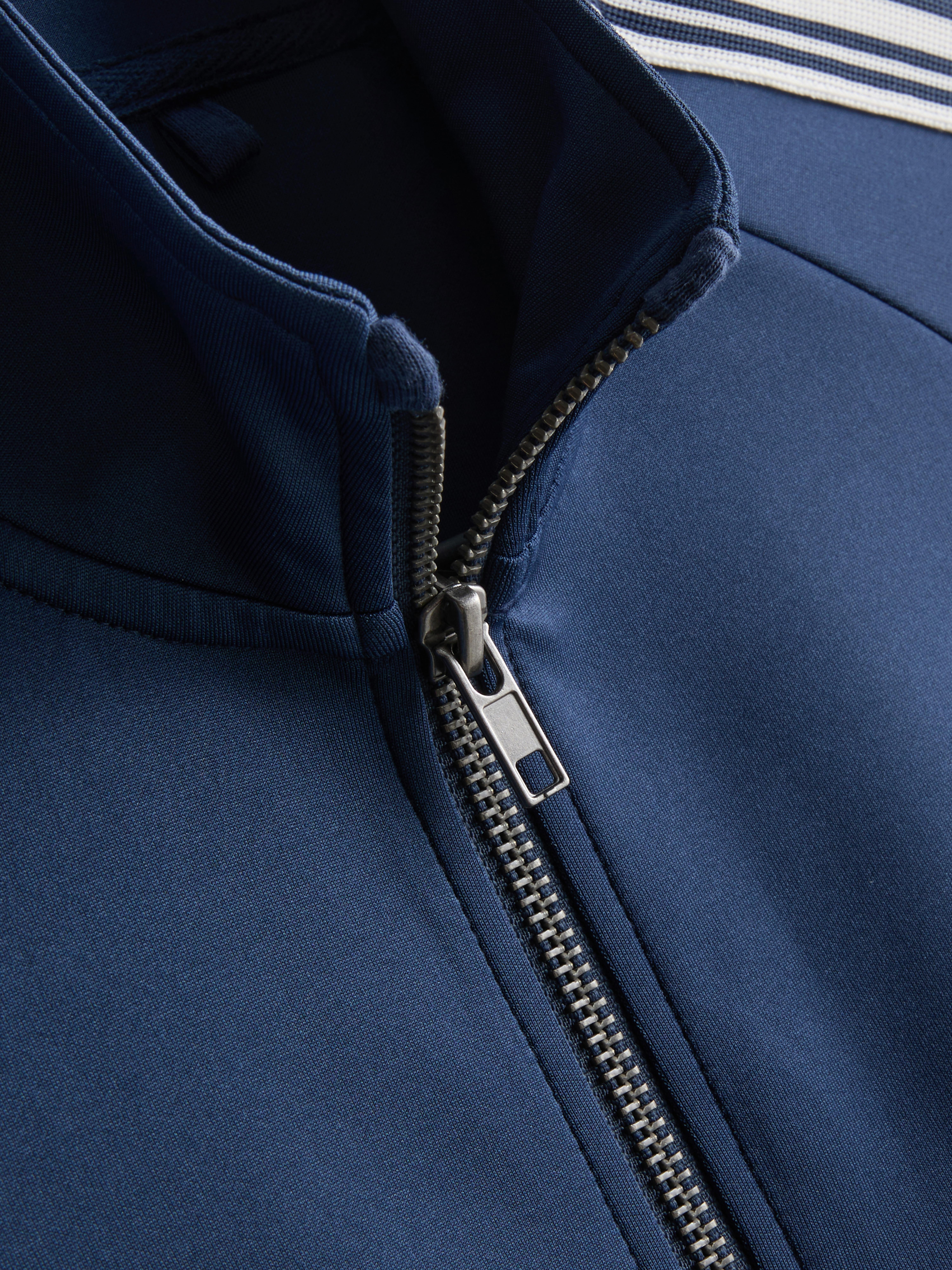 7-15yrs | Side Stripe Zip-Up Sweatshirt
