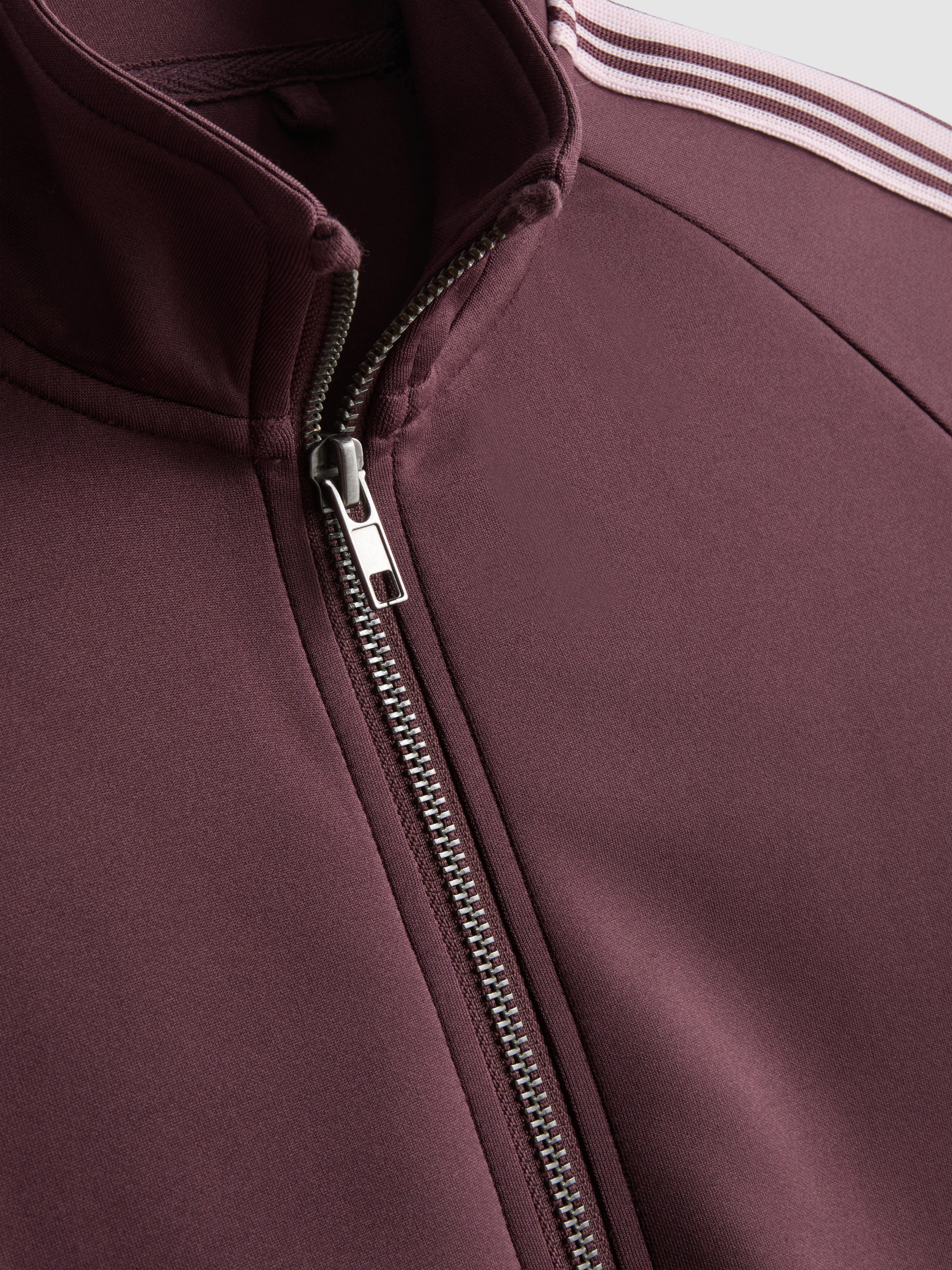 7-15yrs | Side Stripe Zip-Up Sweatshirt