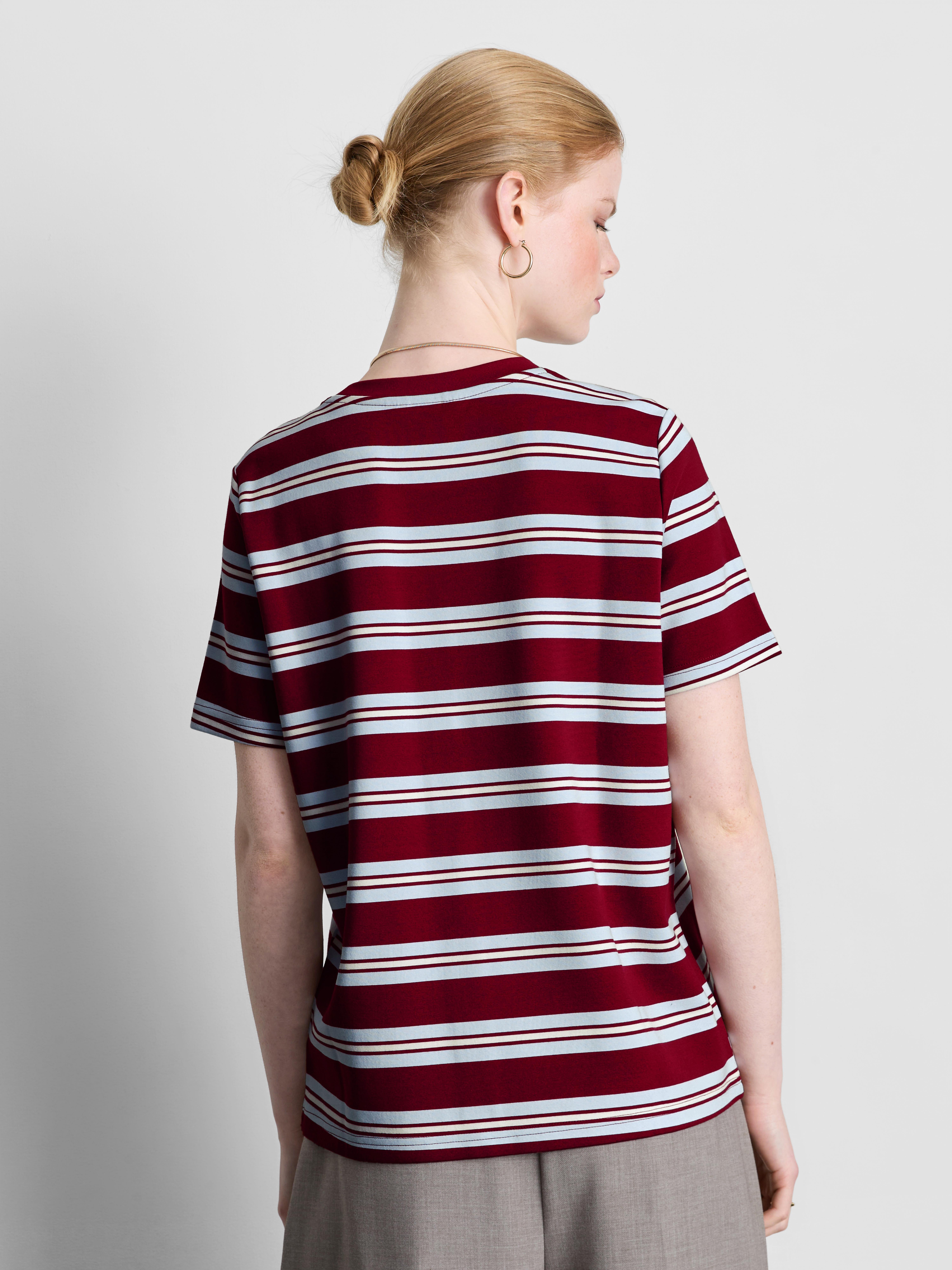 The Edit Striped Crew Neck T-Shirt