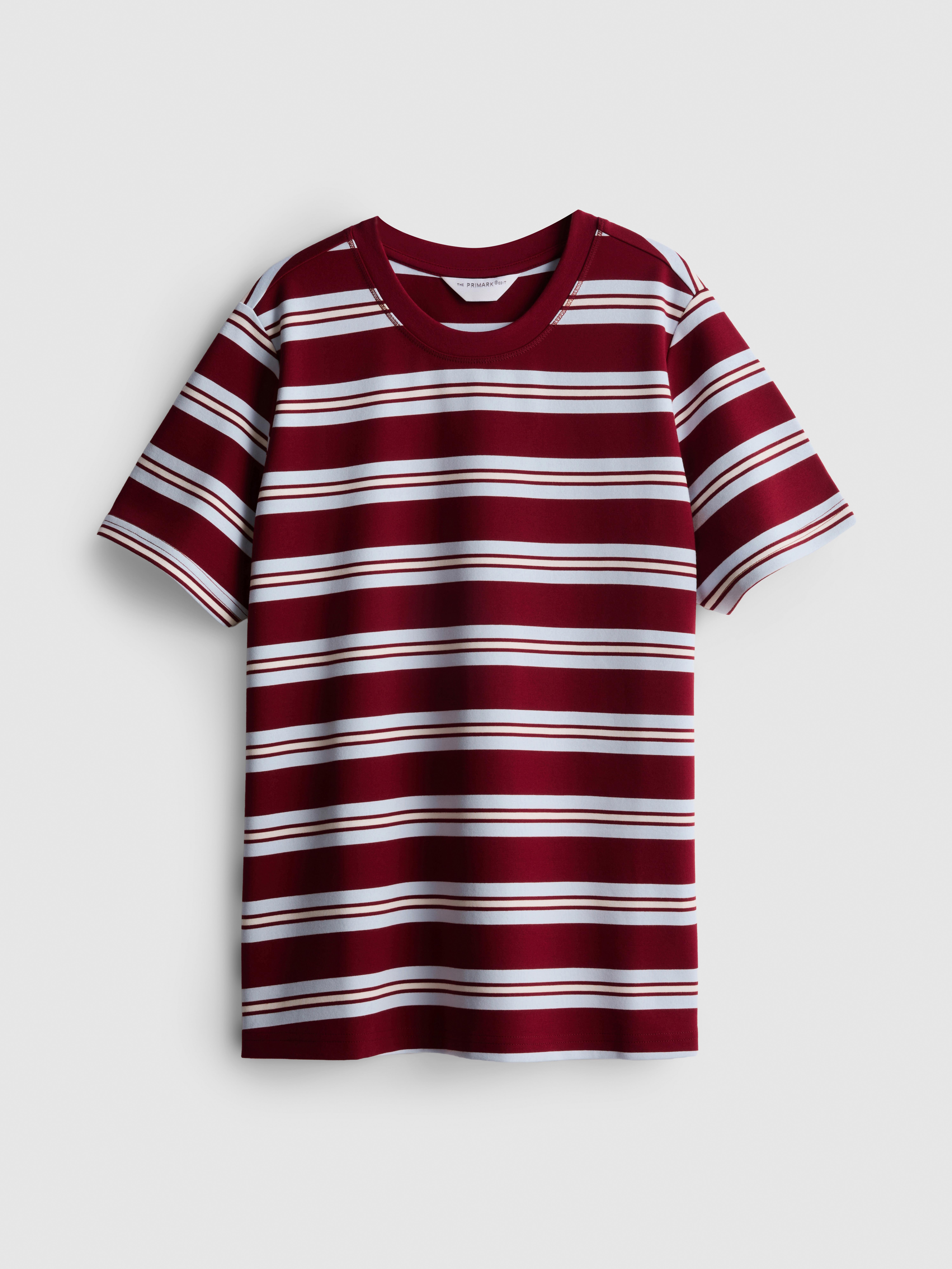 The Edit Striped Crew Neck T-Shirt