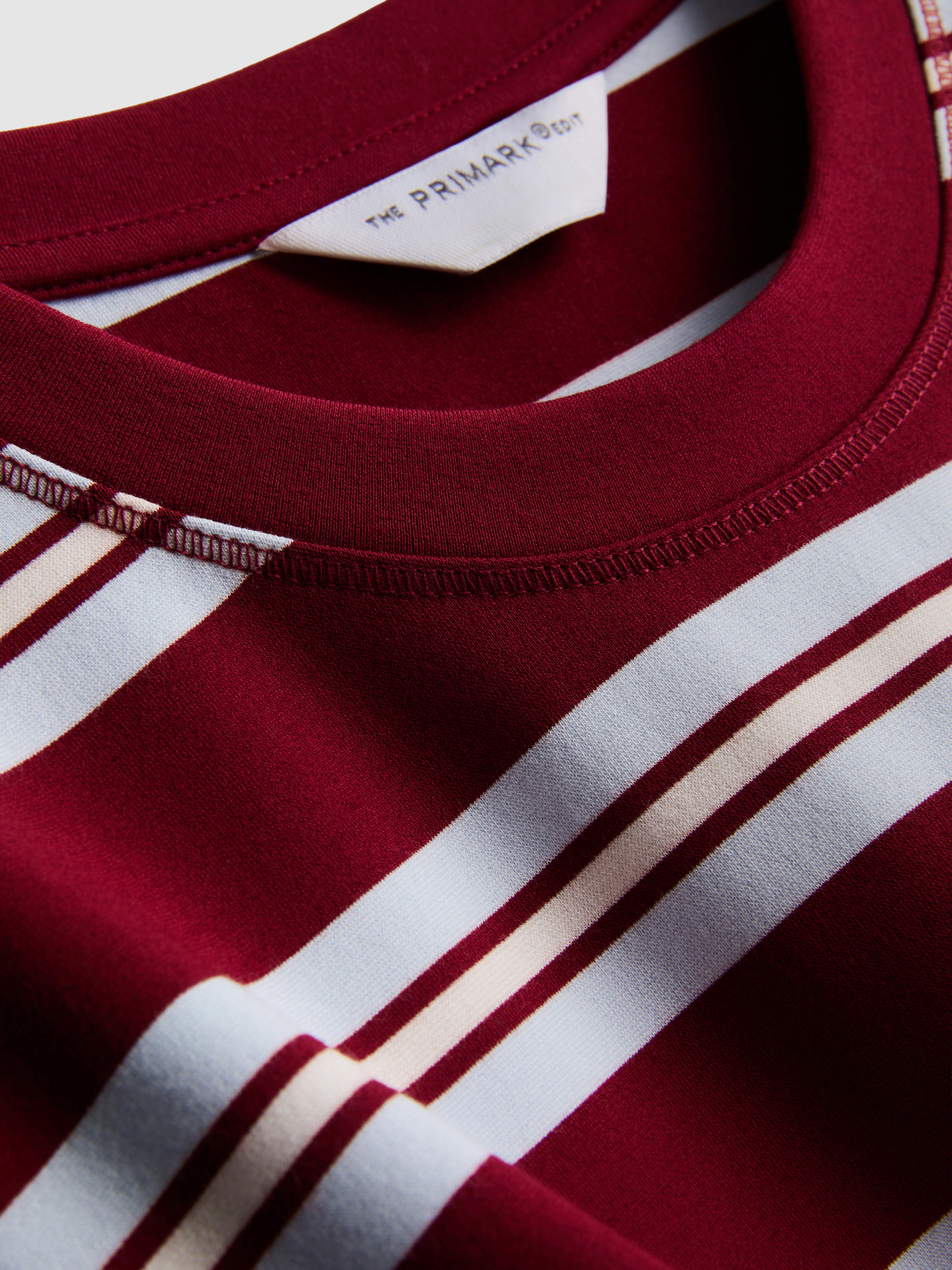 The Edit Striped Crew Neck T-Shirt