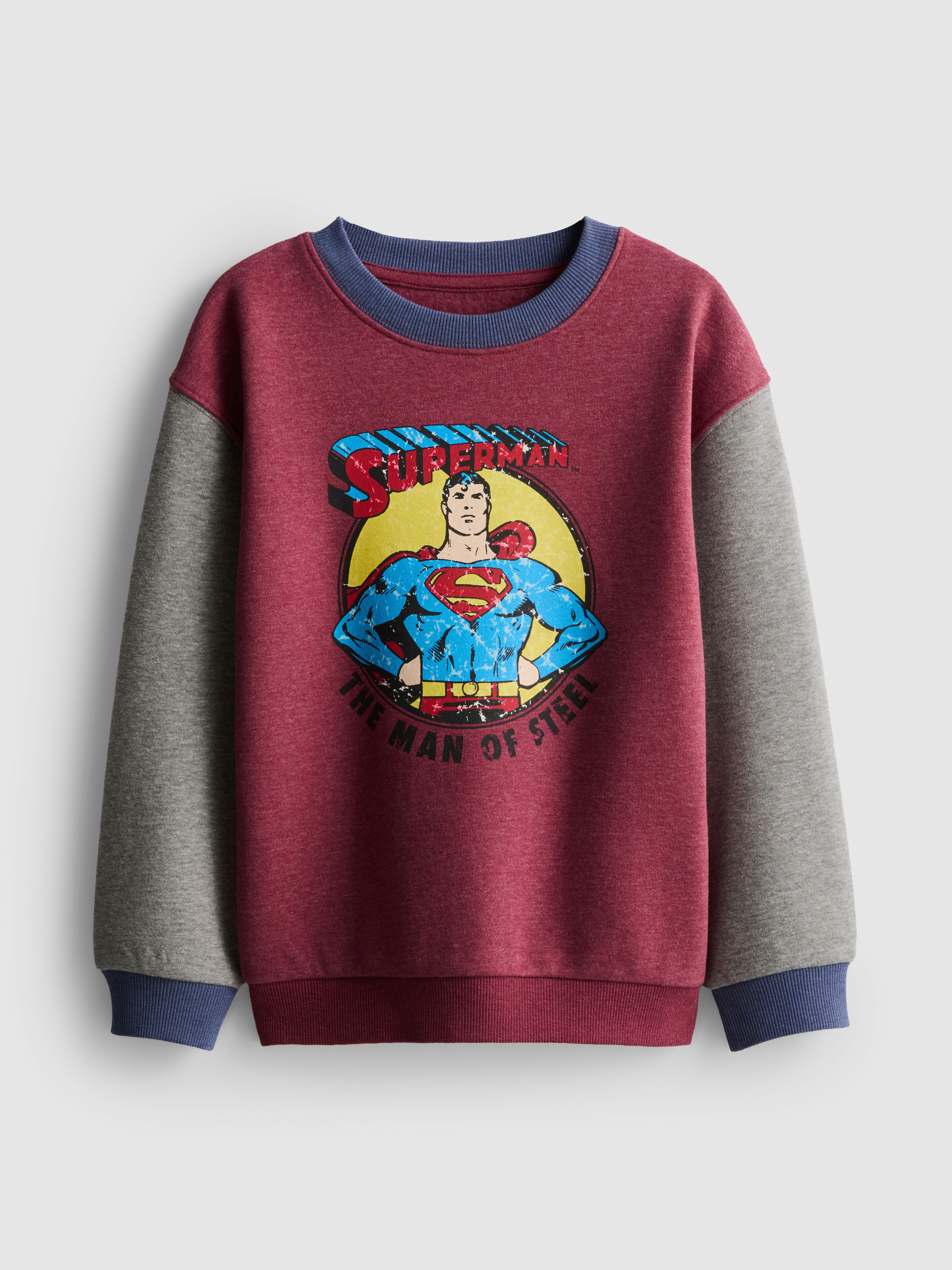 1-9yrs | Superman Sweatshirt