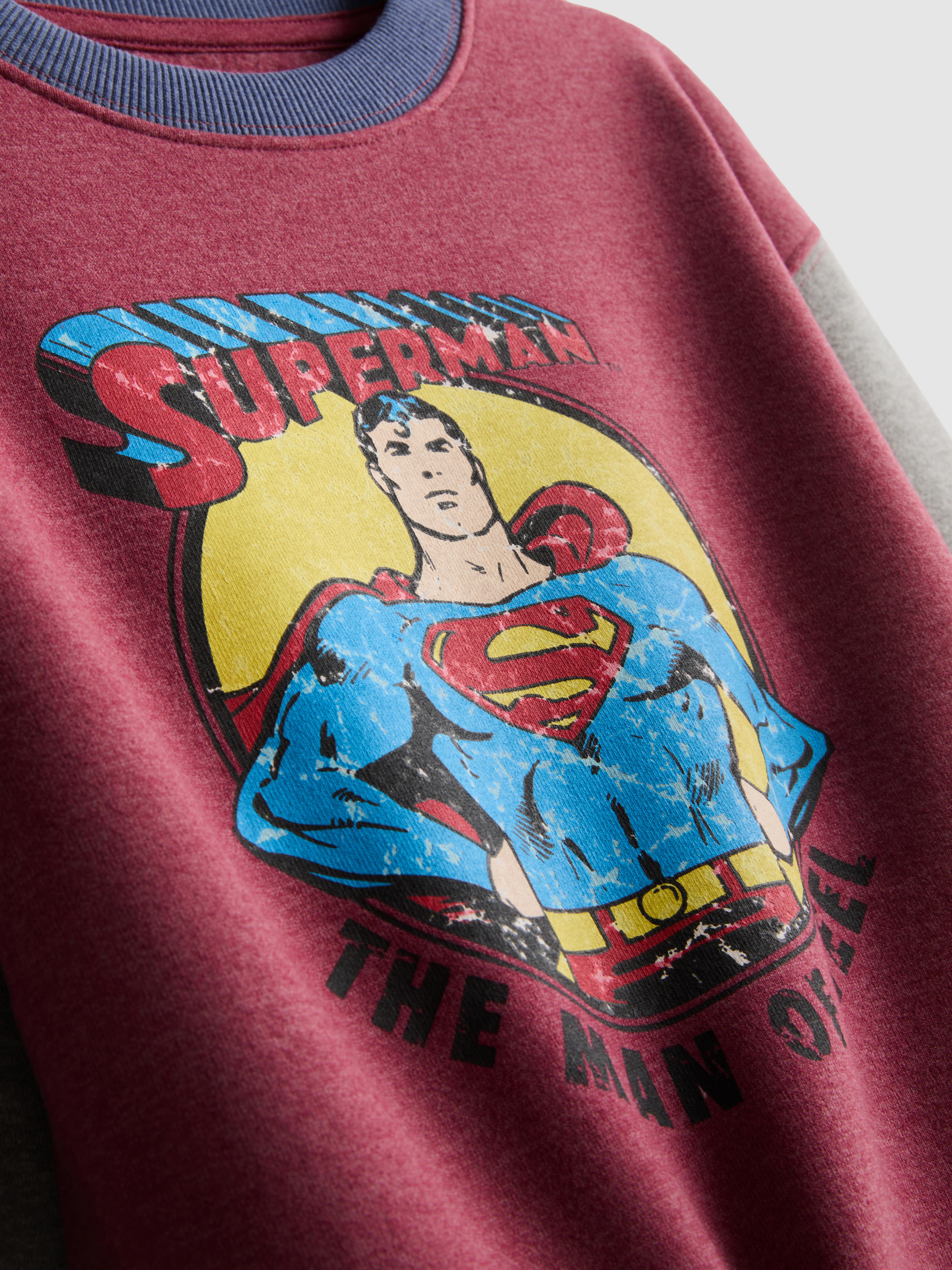 1-9yrs | Superman Sweatshirt