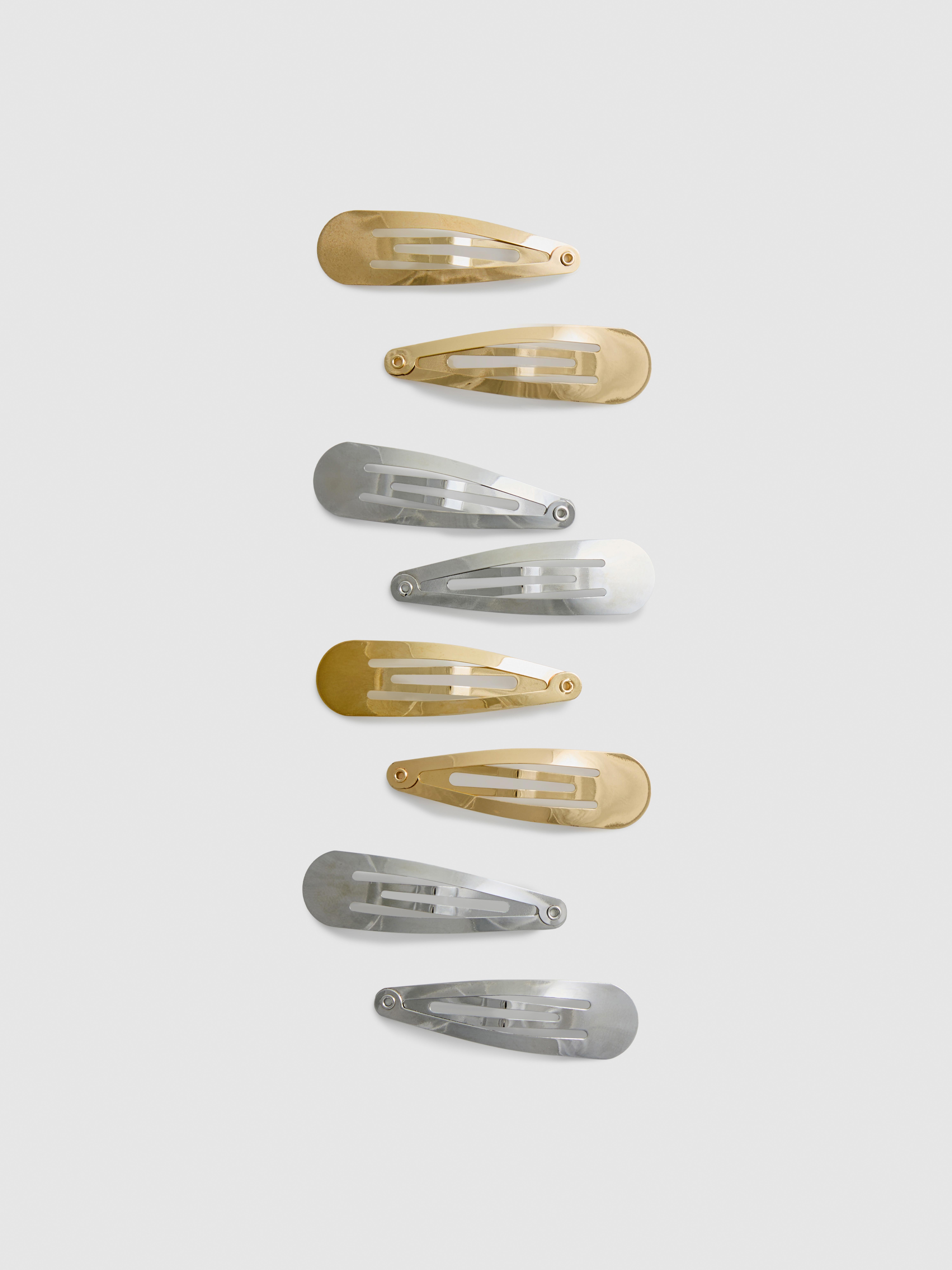 Lot de 8 barrettes