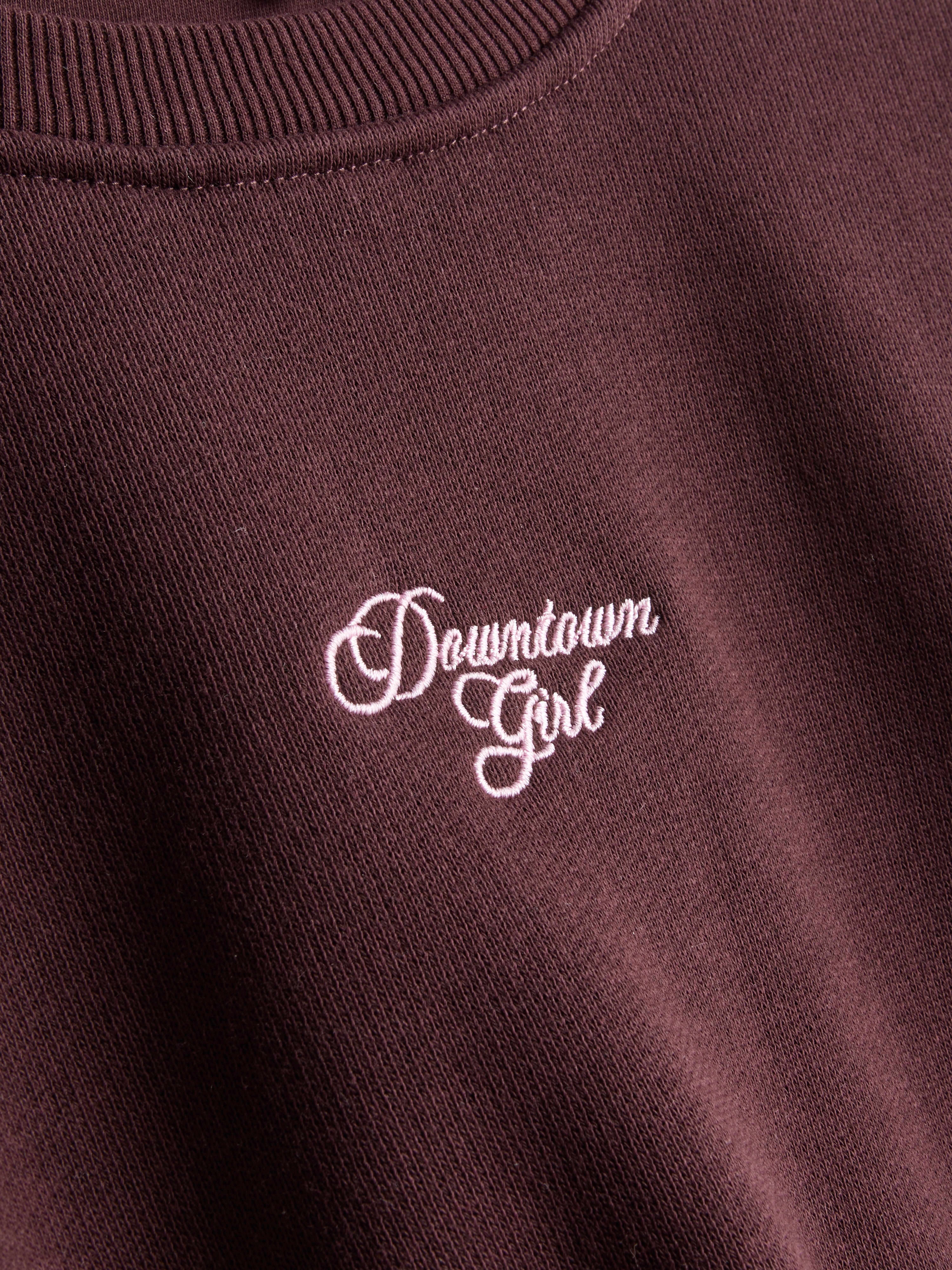 7-15yrs | Cotton-Rich Bubble-Hem Sweatshirt
