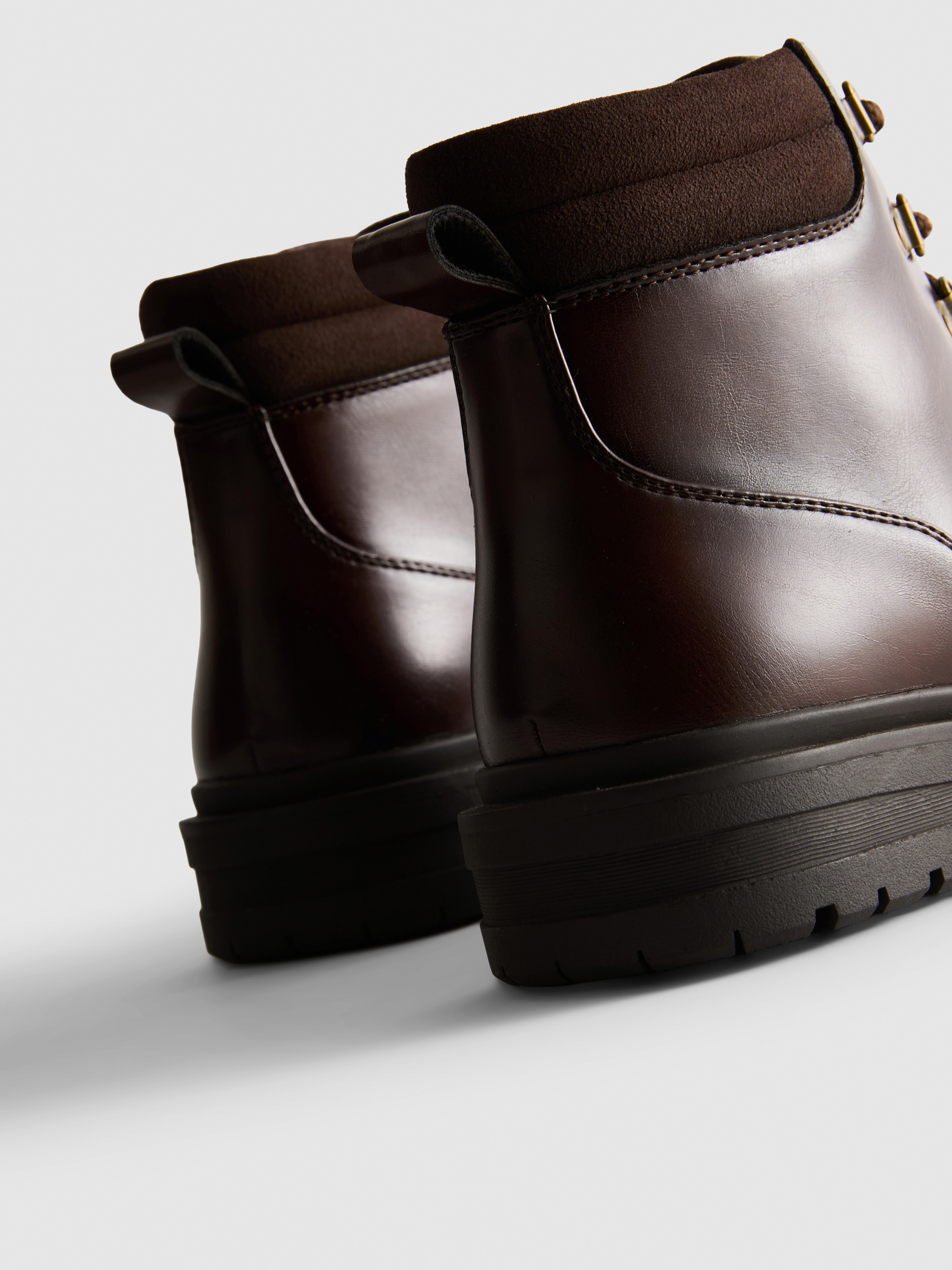 Lace-Up Hiking Boots