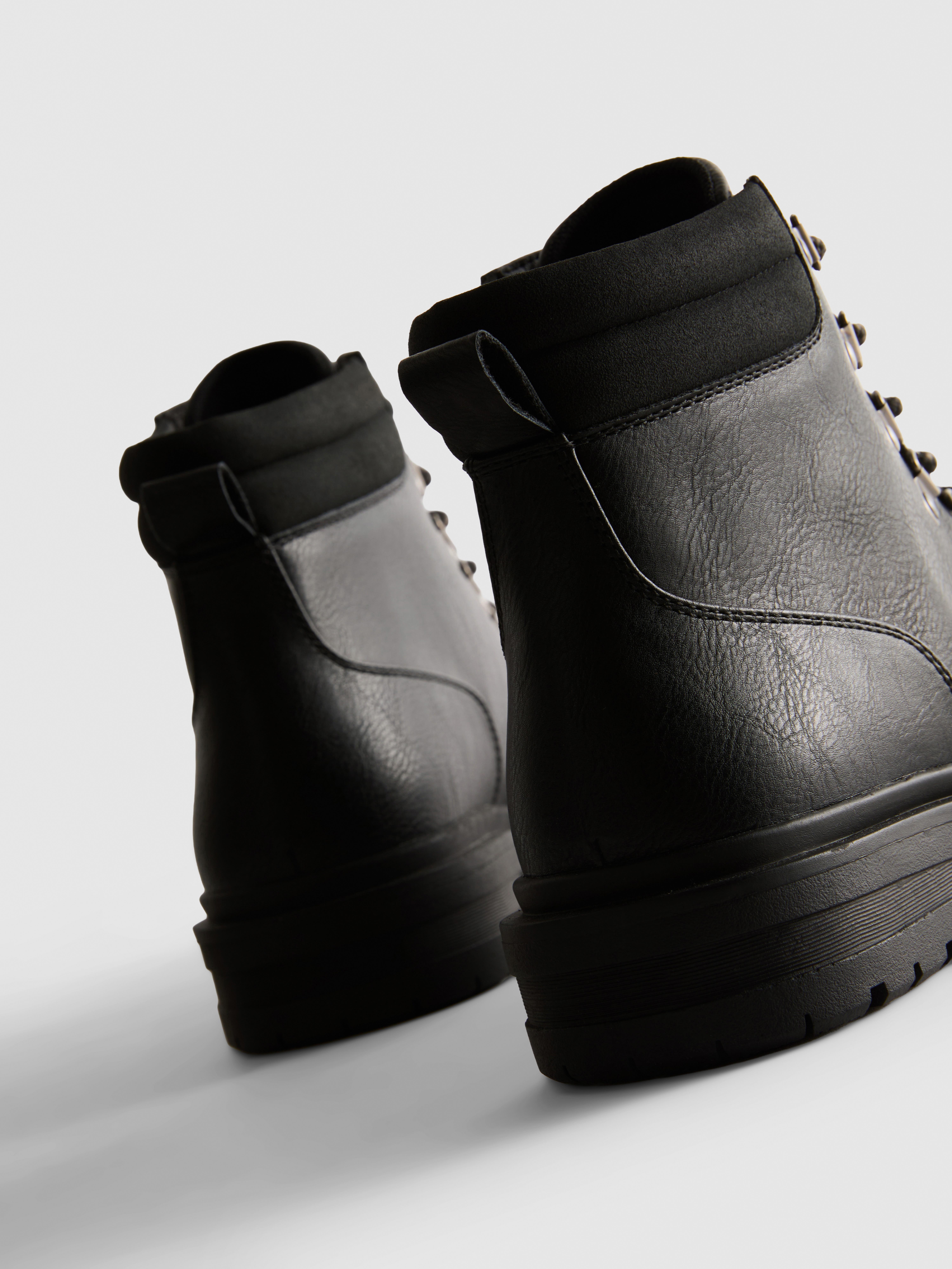 Lace-Up Hiking Boots