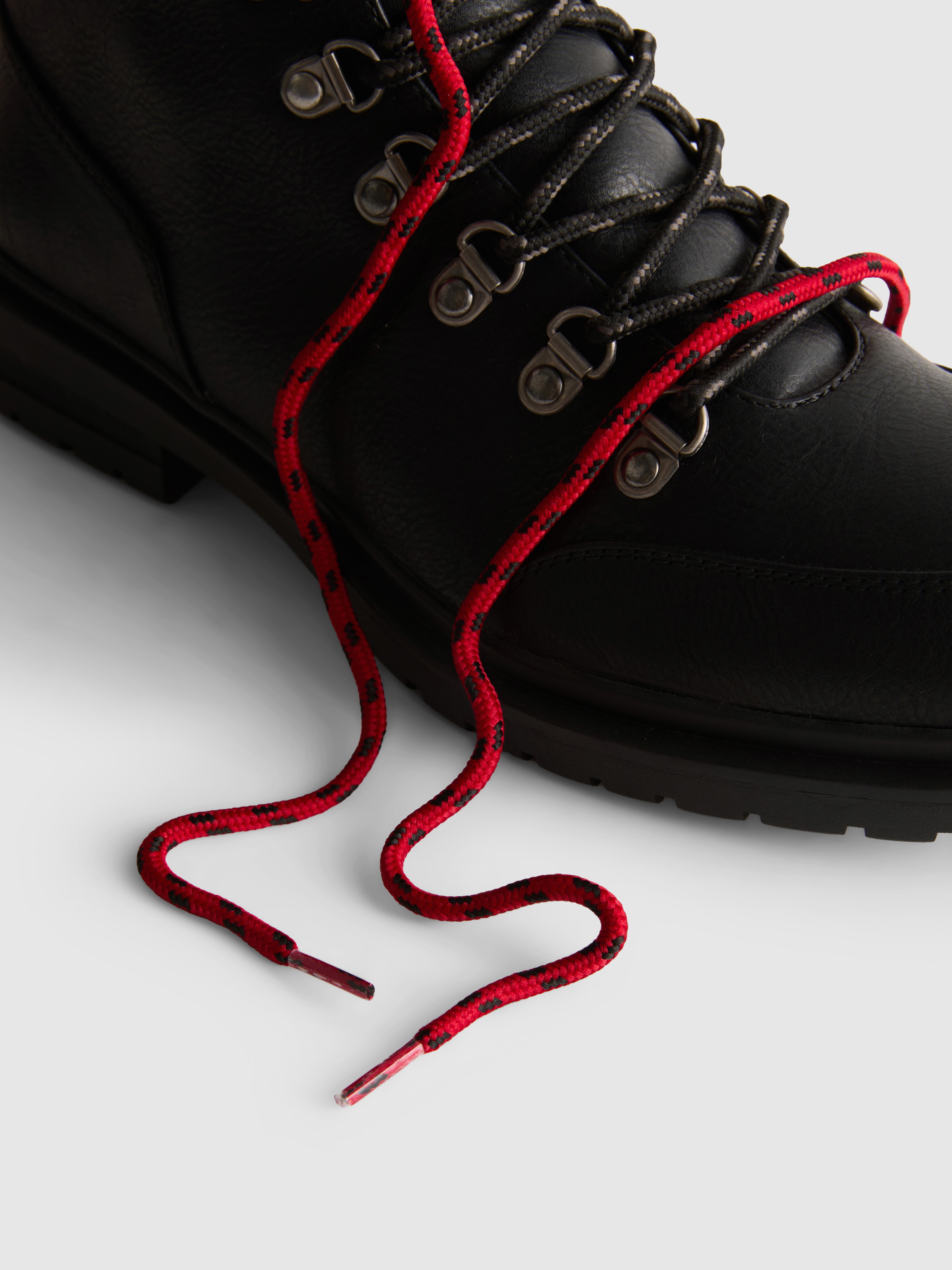 Lace-Up Hiking Boots
