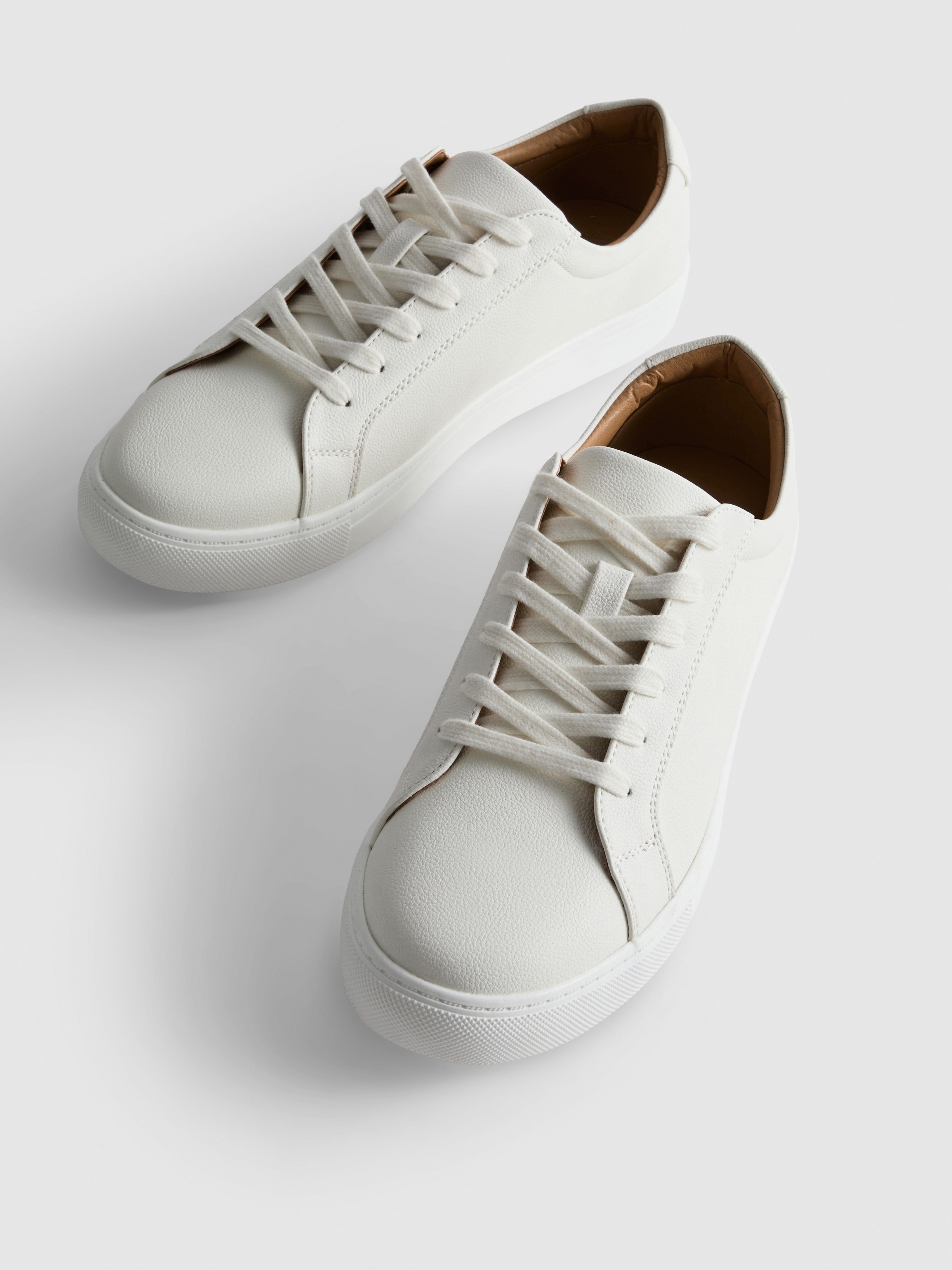 Lace-Up Low Top Sneakers