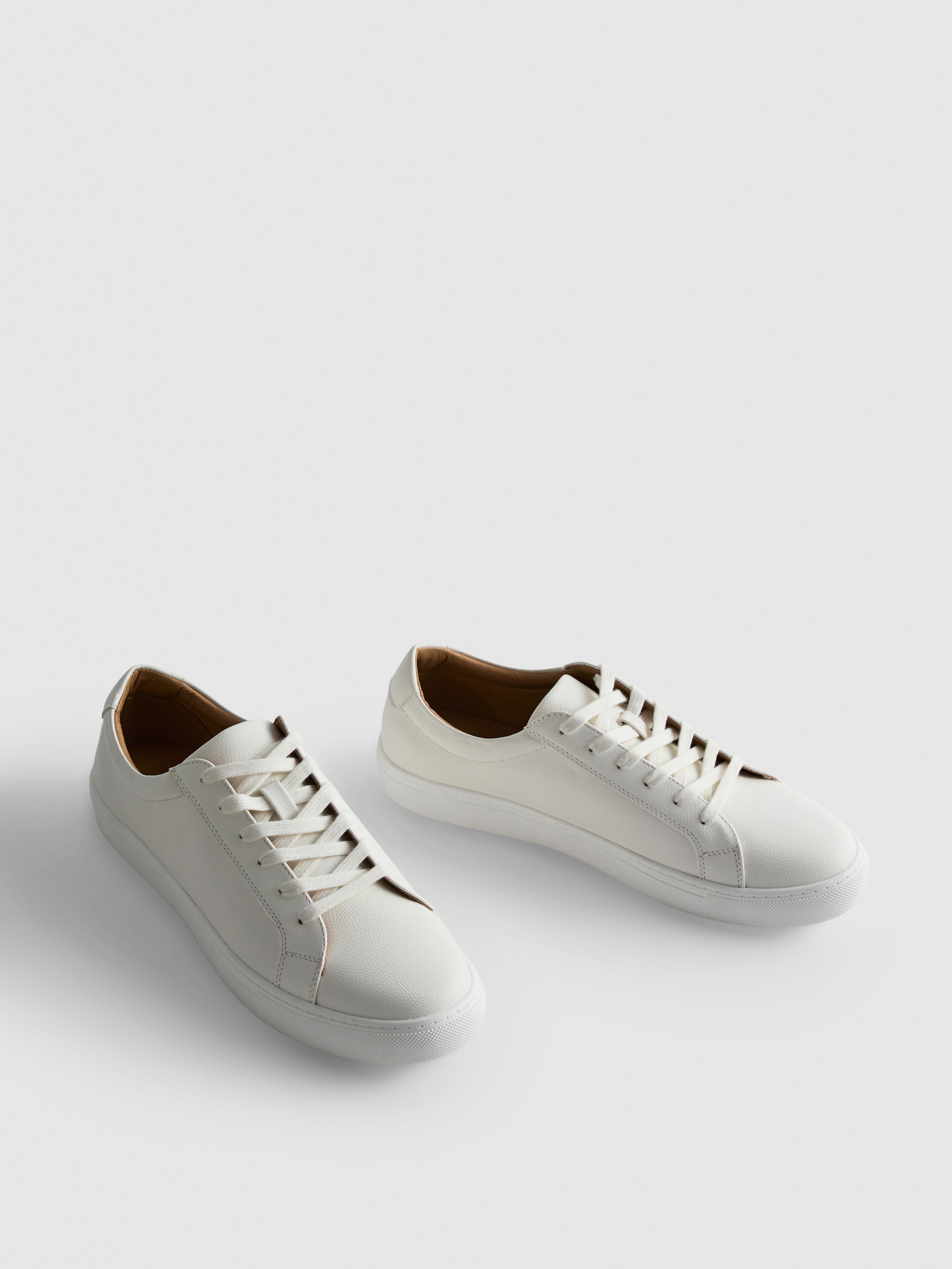 Lace-Up Low Top Sneakers
