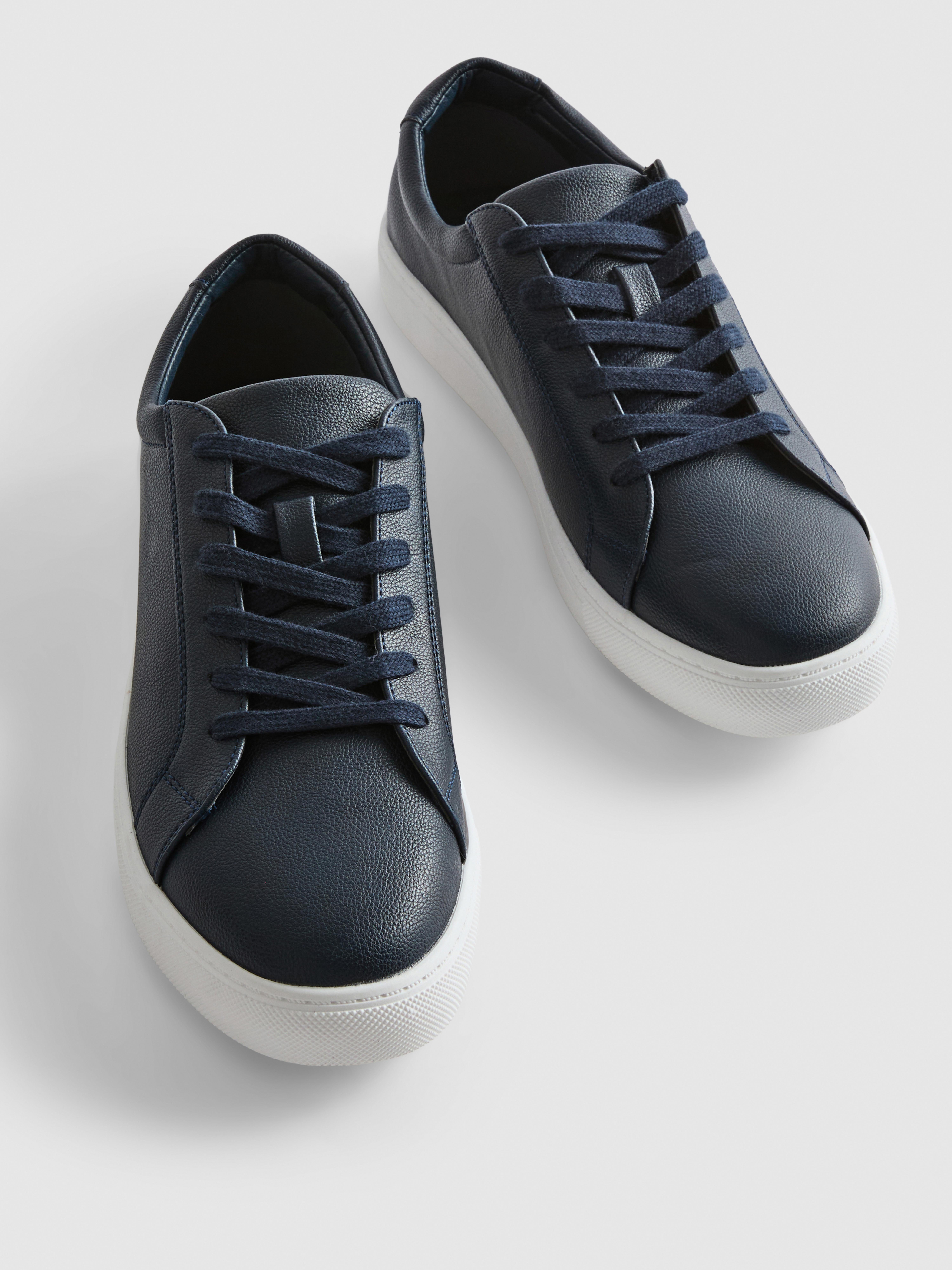Lace-Up Low Top Sneakers