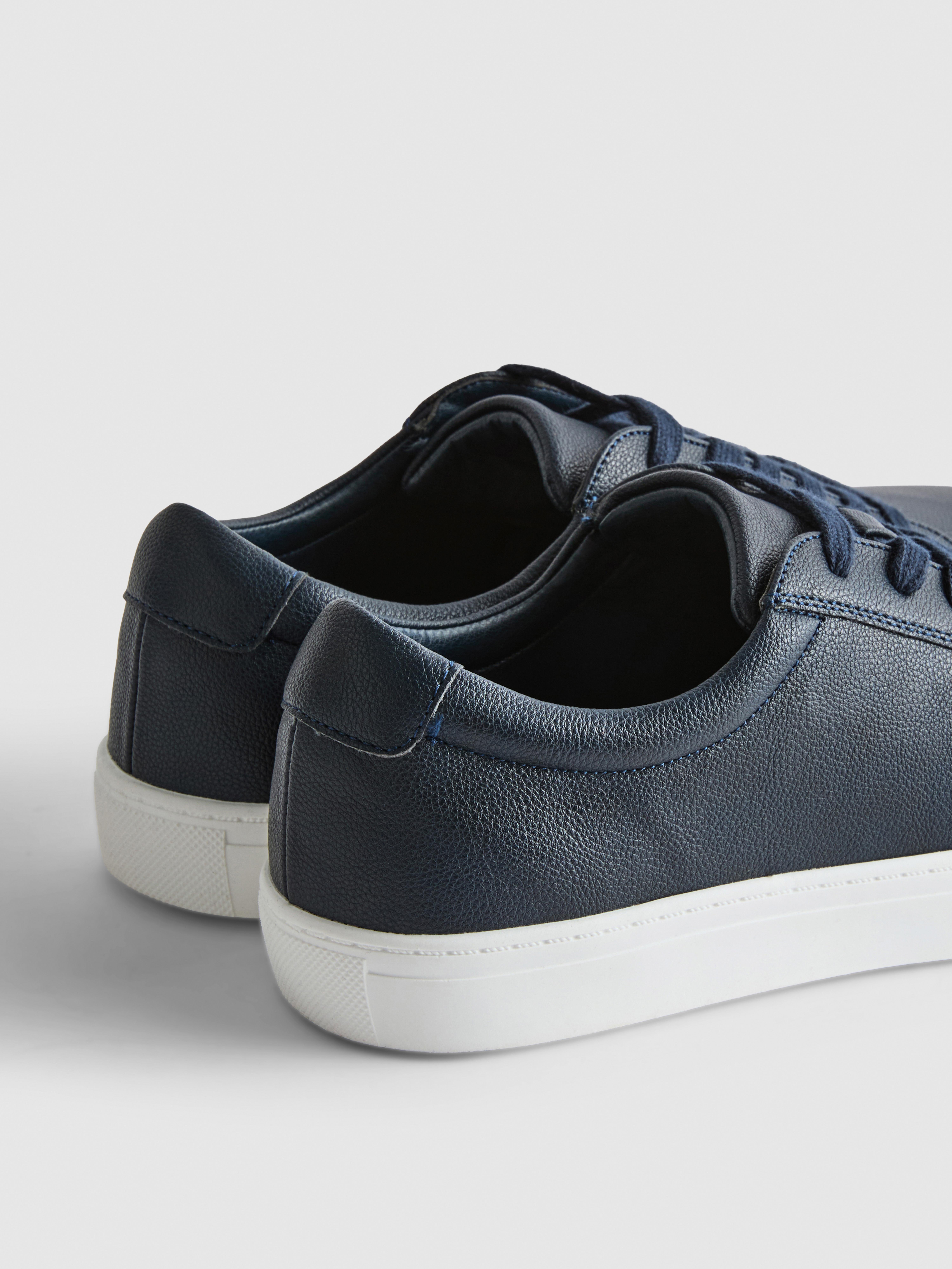 Lace-Up Low Top Sneakers