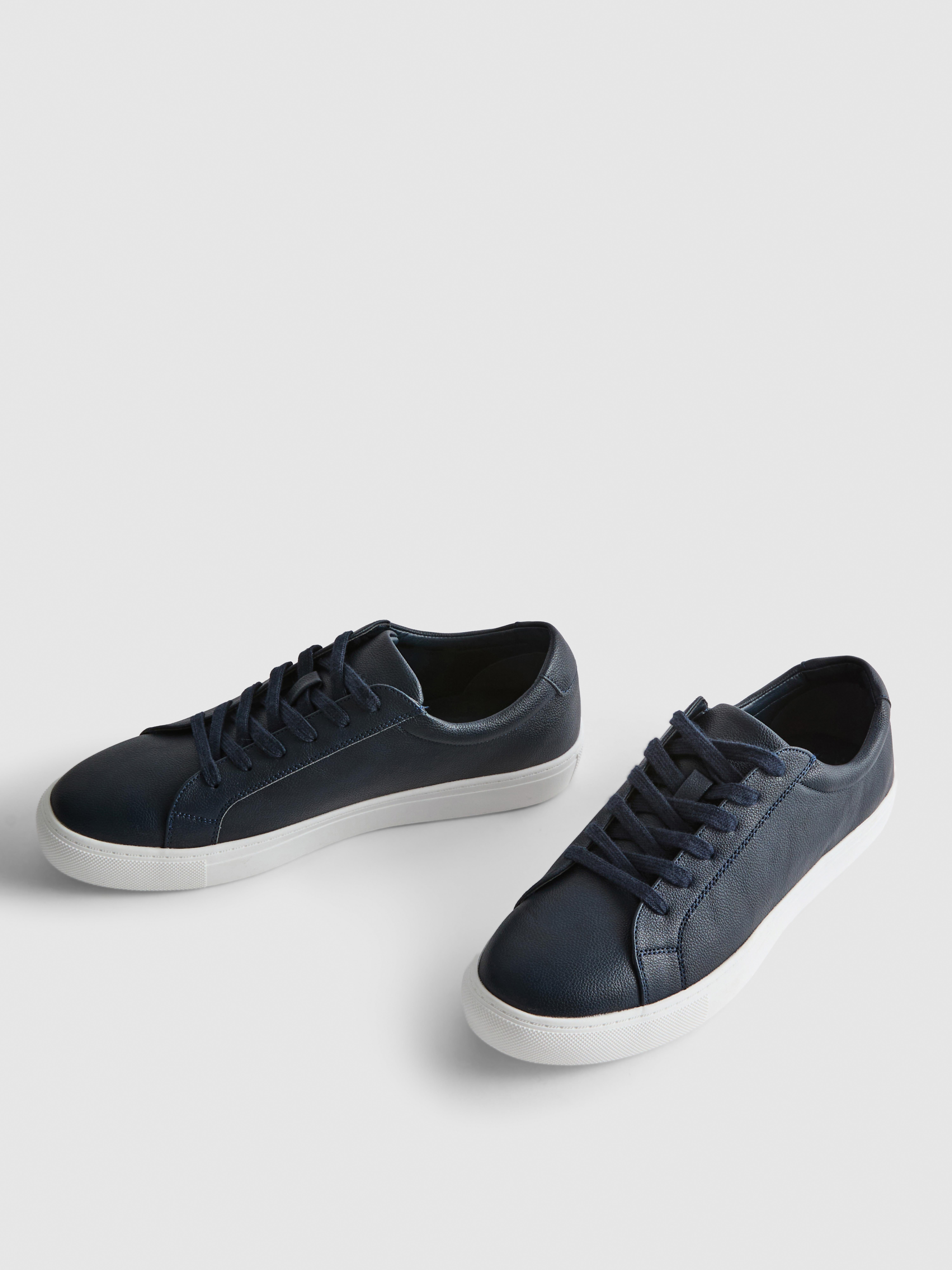 Lace-Up Low Top Sneakers