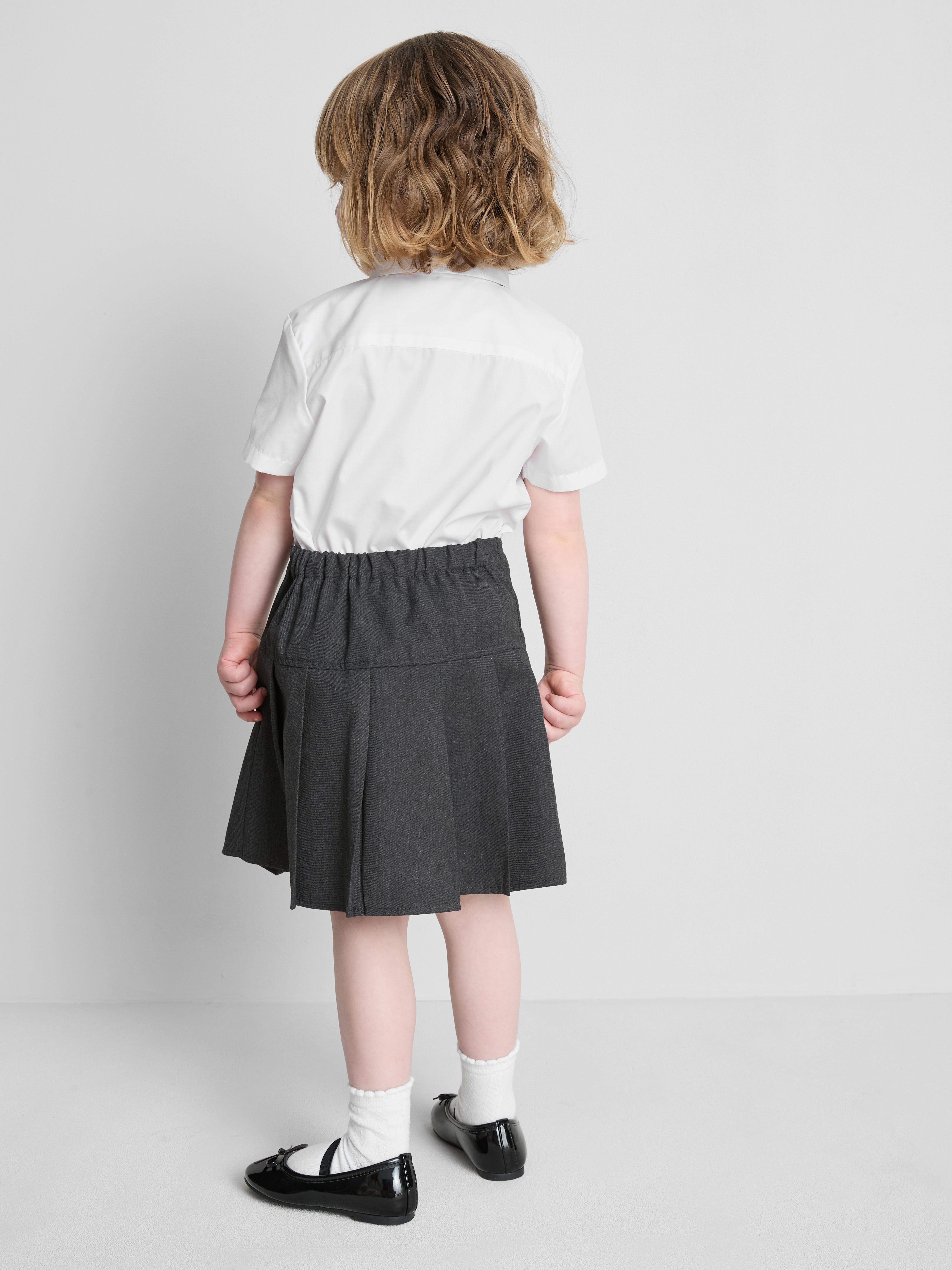 3-7yrs | 2pk Pleated School Skirts