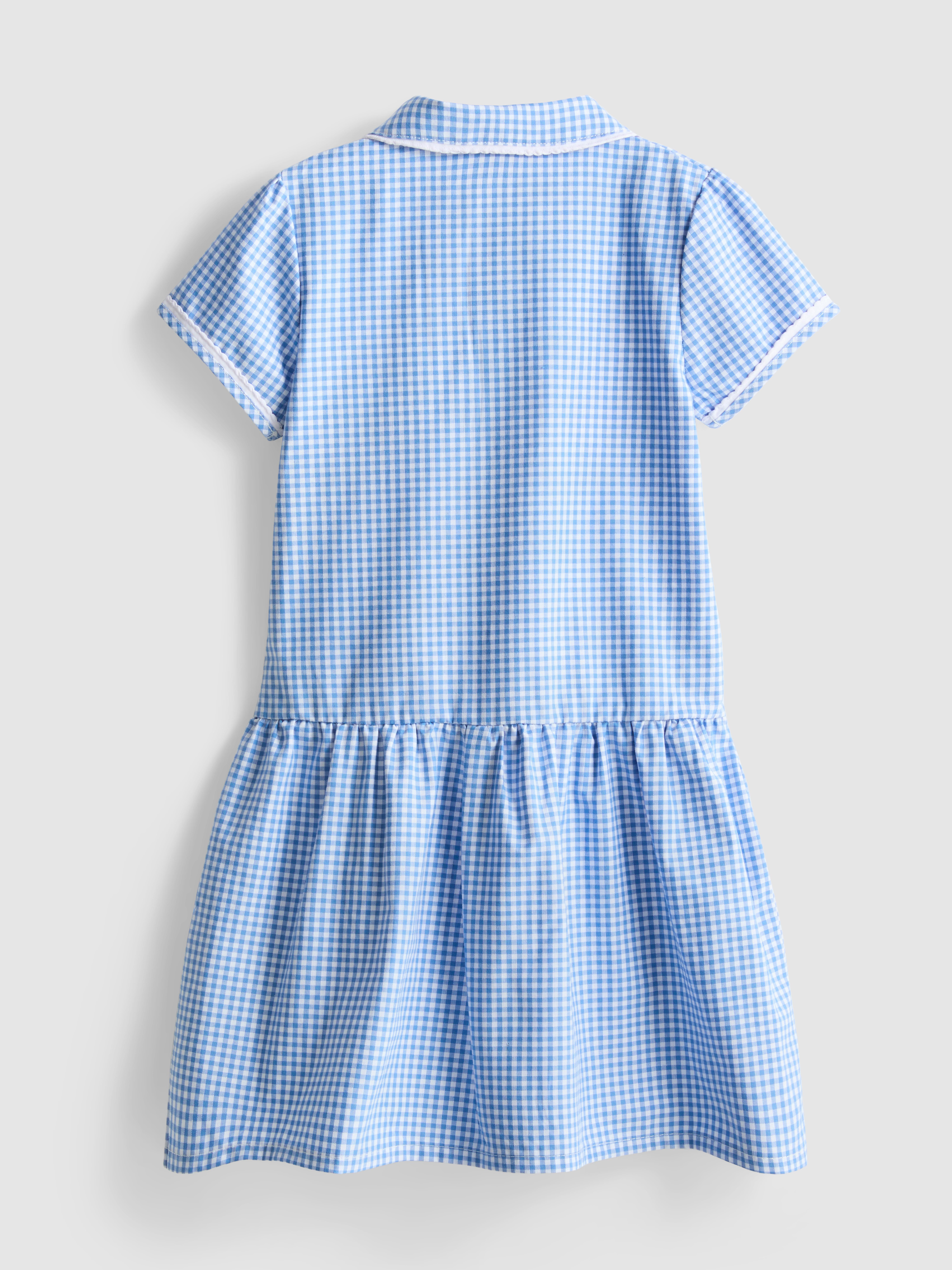 3-7yrs | Cotton Rich Gingham Check School Dress