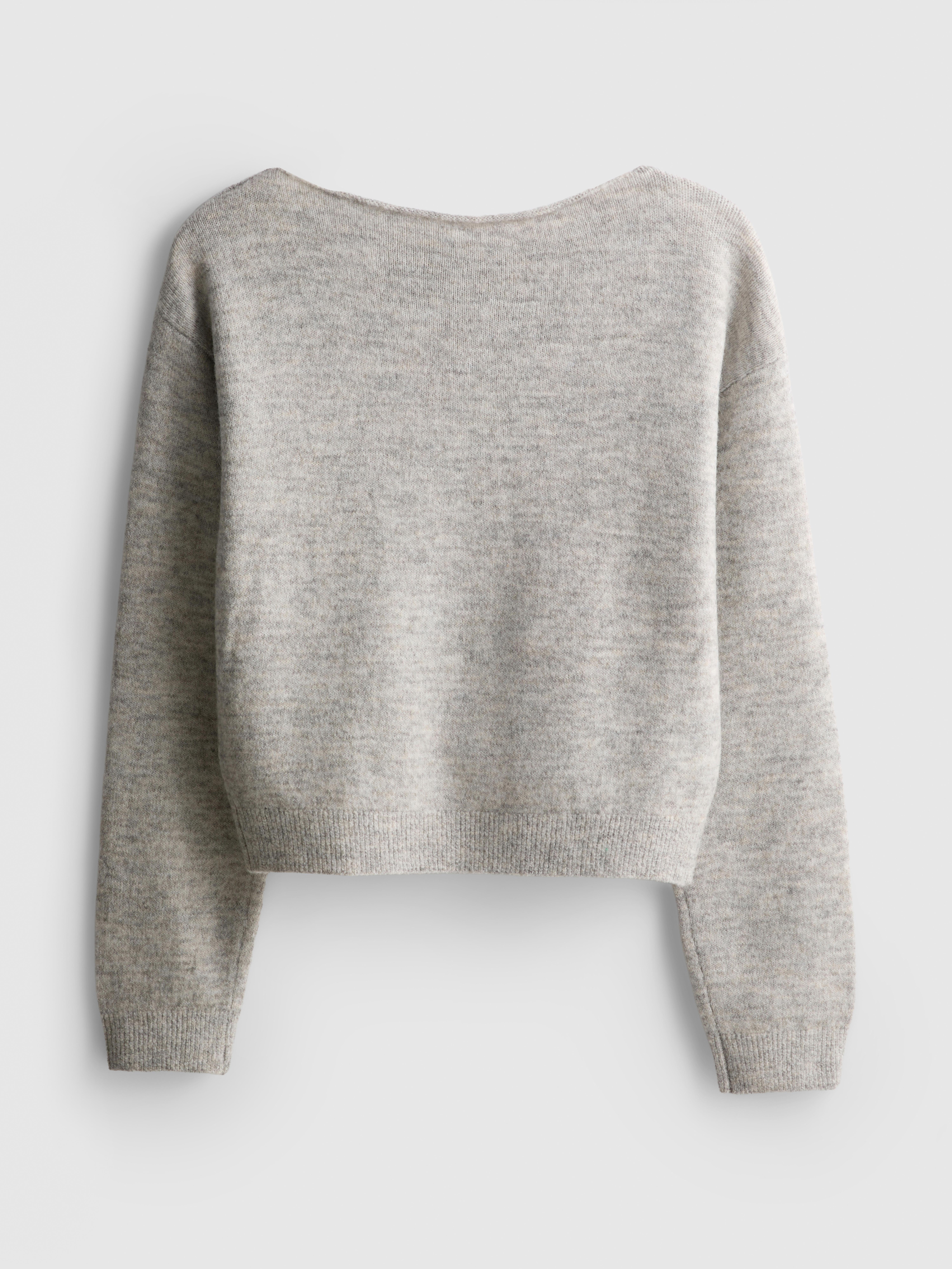7-15yrs | Star Graphic Slouchy Sweater