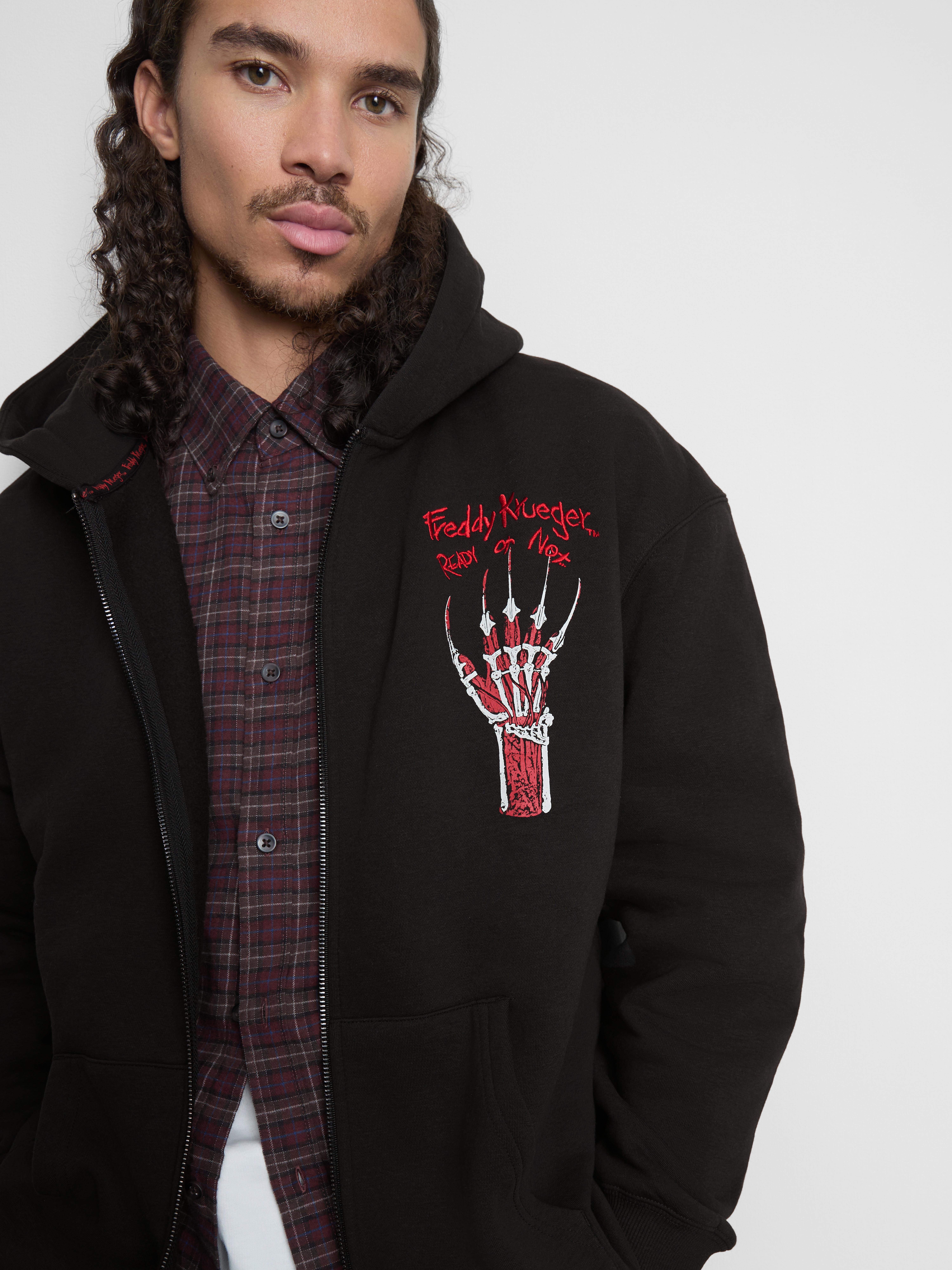 A Nightmare On Elm Street Zip Hoodie