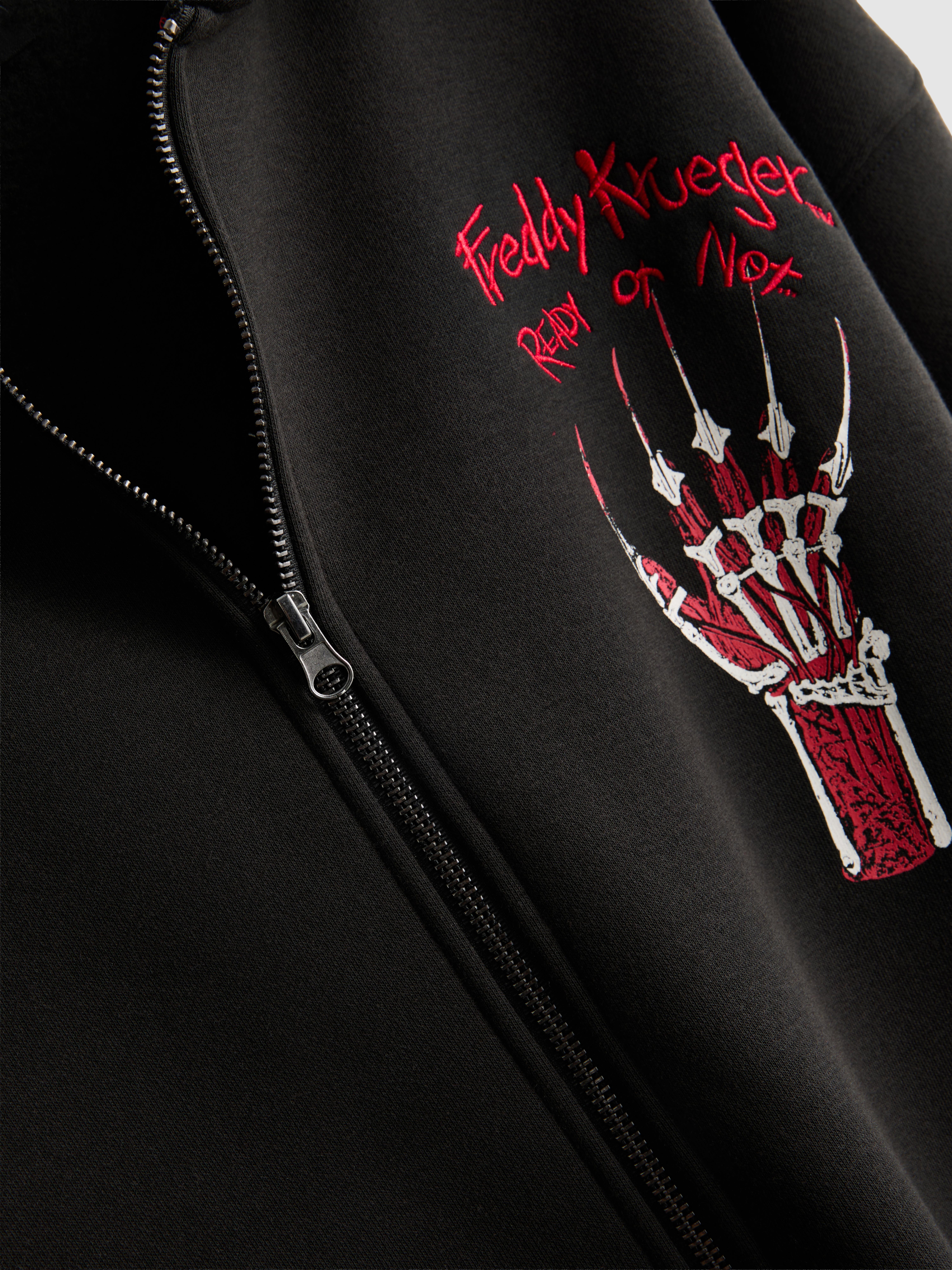 A Nightmare On Elm Street Zip Hoodie