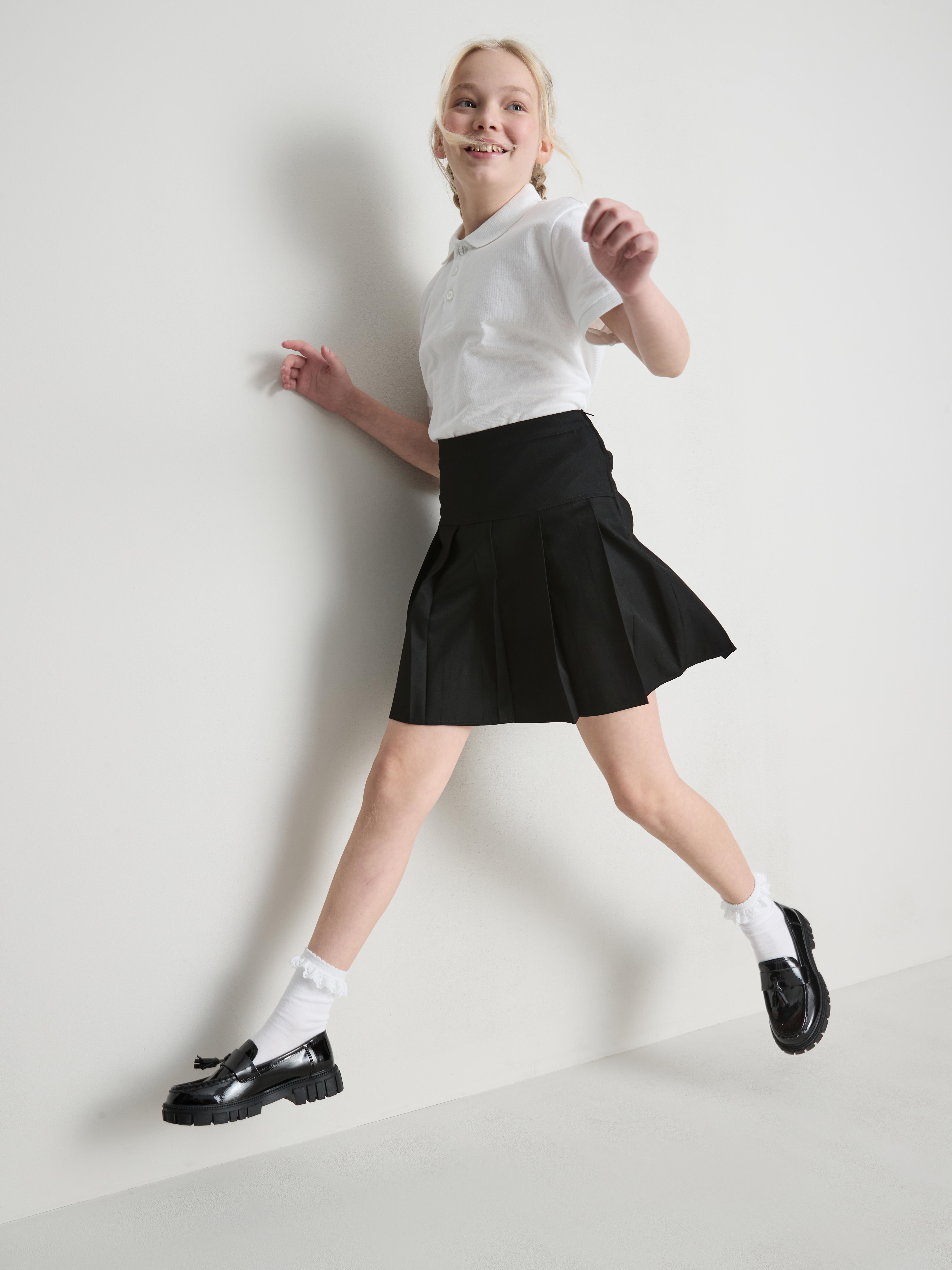7-15yrs | 2pk Pleated School Skirts