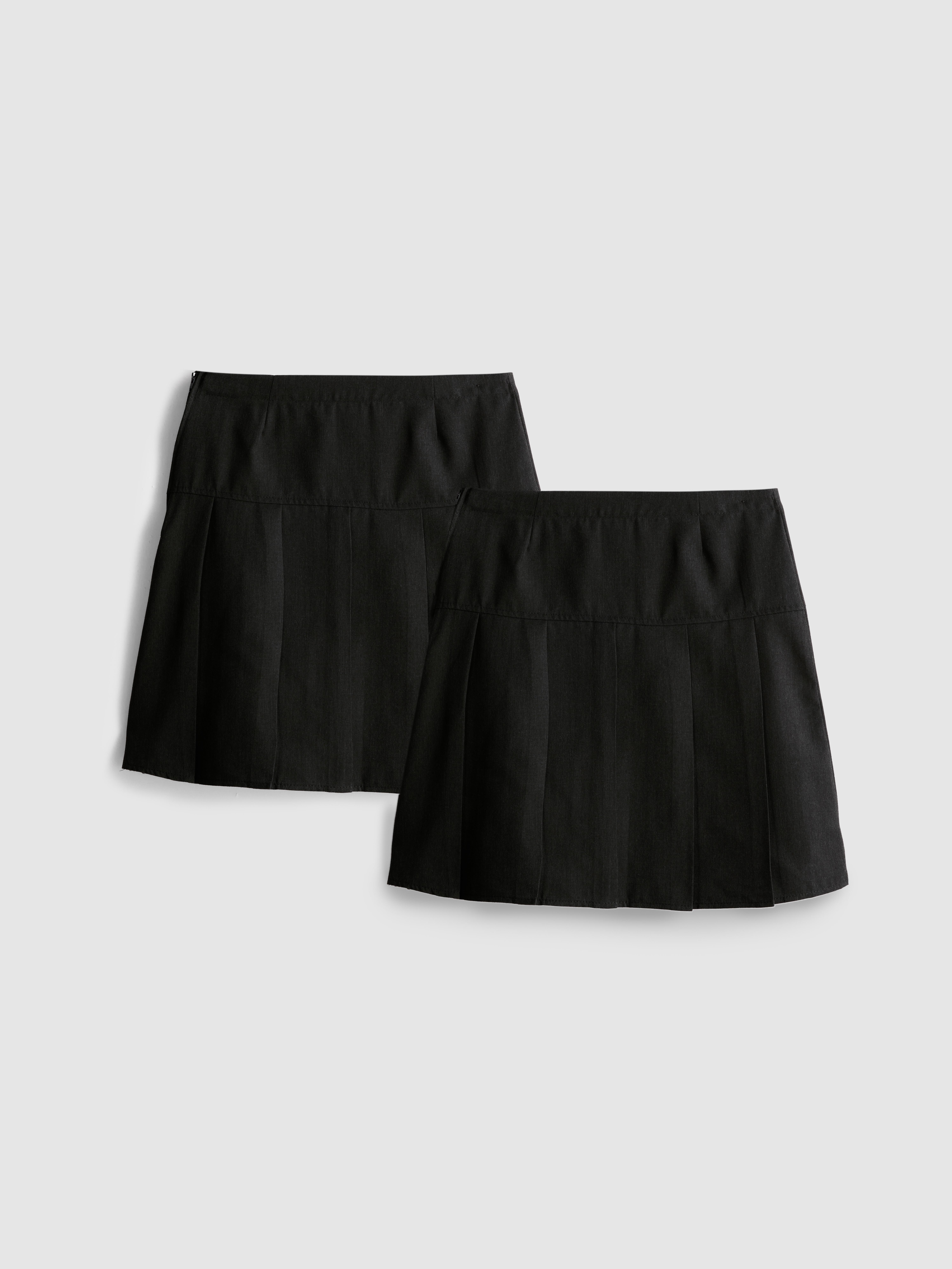 7-15yrs | 2pk Pleated School Skirts