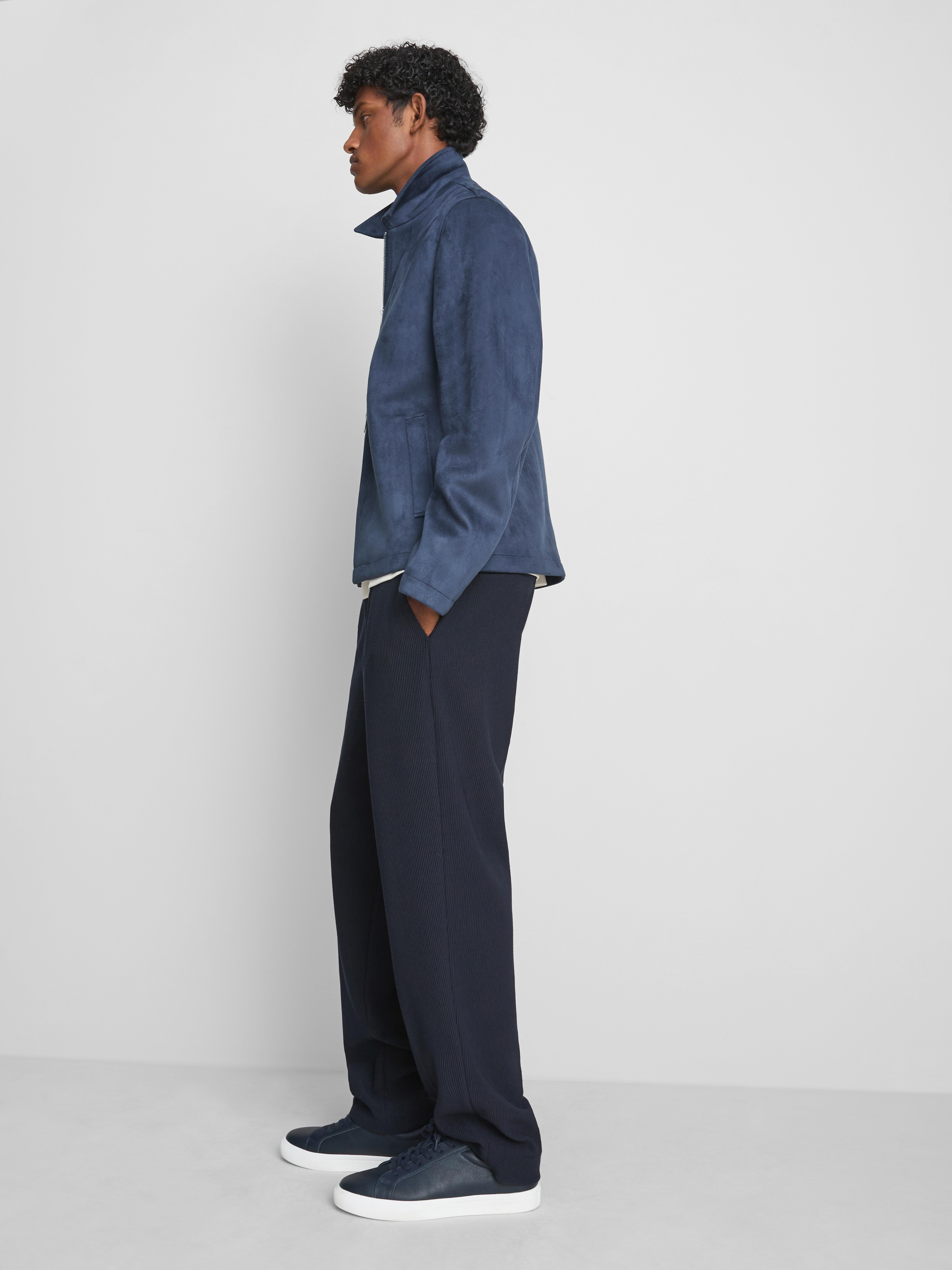The Edit Regular Fit Suedette Jacket