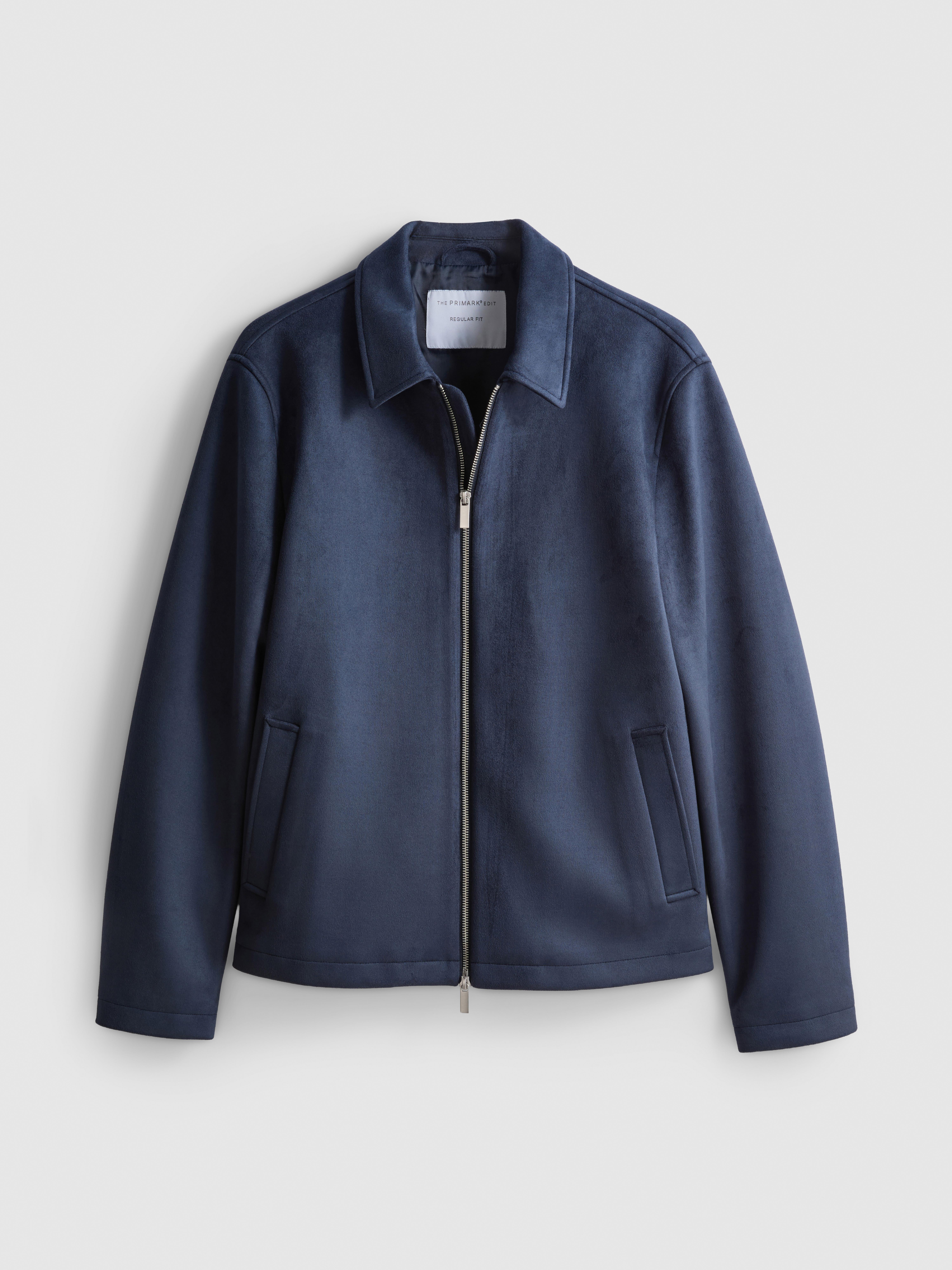 The Edit Regular Fit Suedette Jacket
