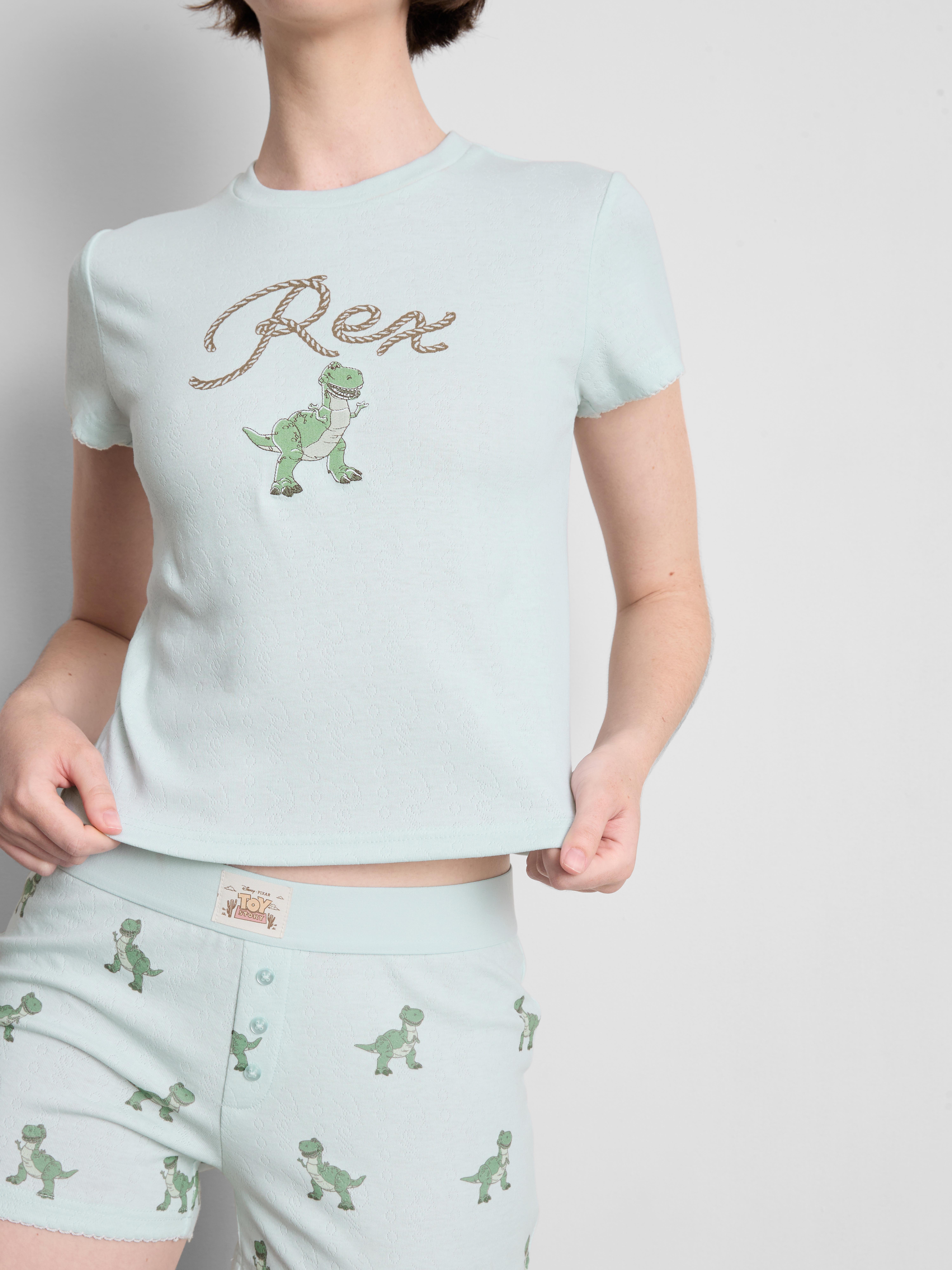 Kurzer „Disney Pixar Toy Story Rex“ Schlafanzug