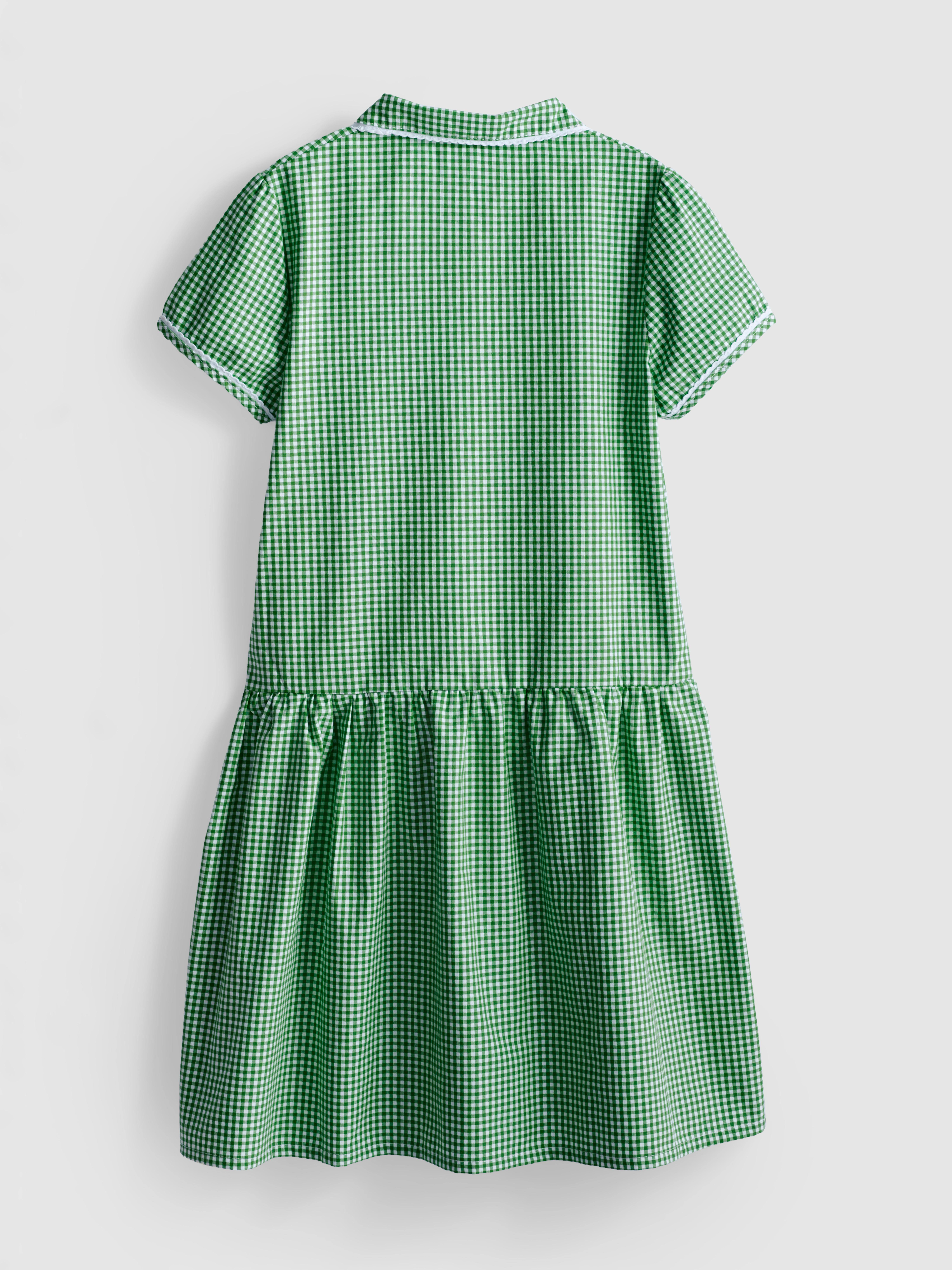 7-15yrs | Cotton Rich Gingham Check School Dress