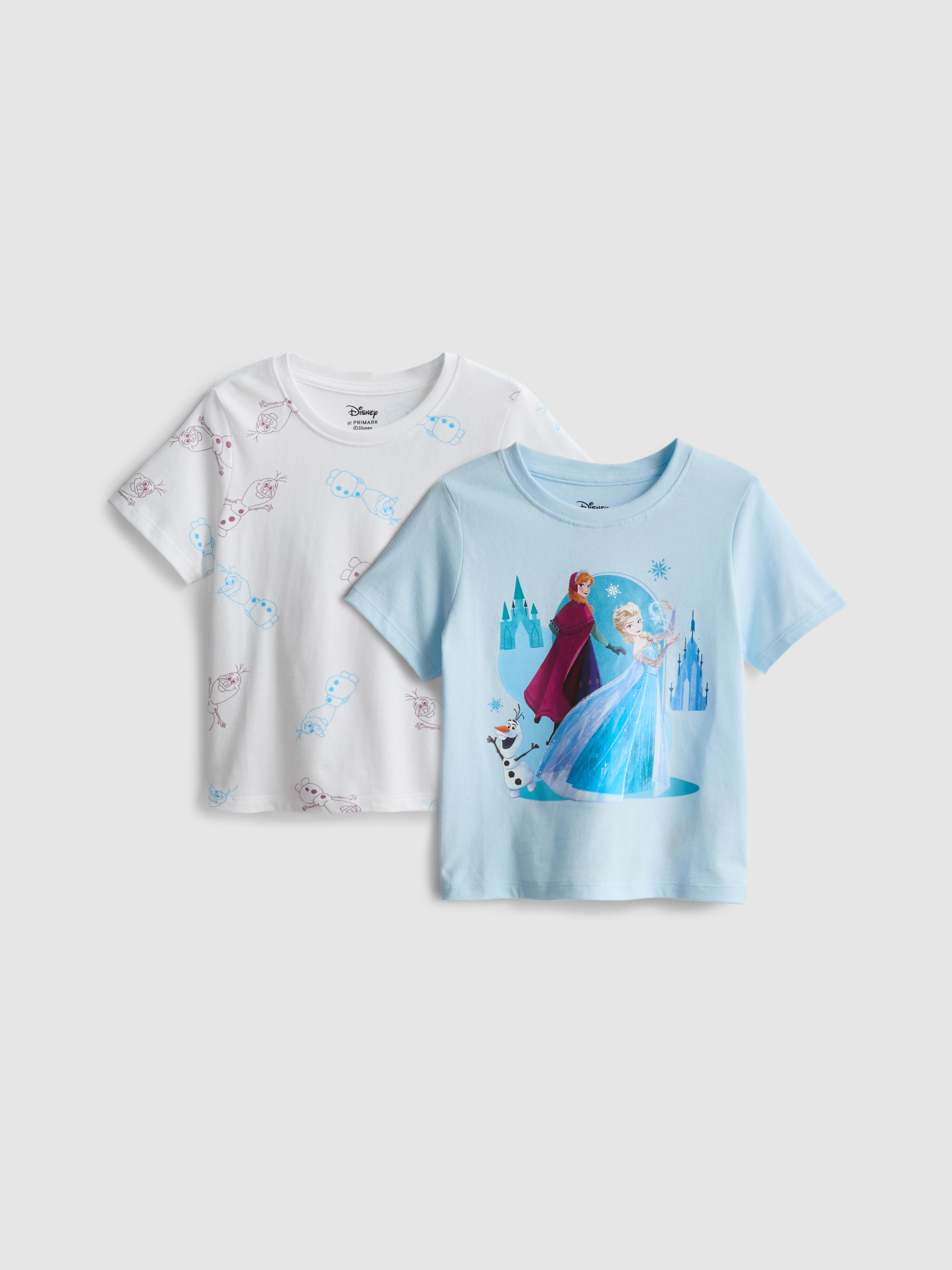 1–9 ans | 2 t-shirts Disney La Reine des neiges