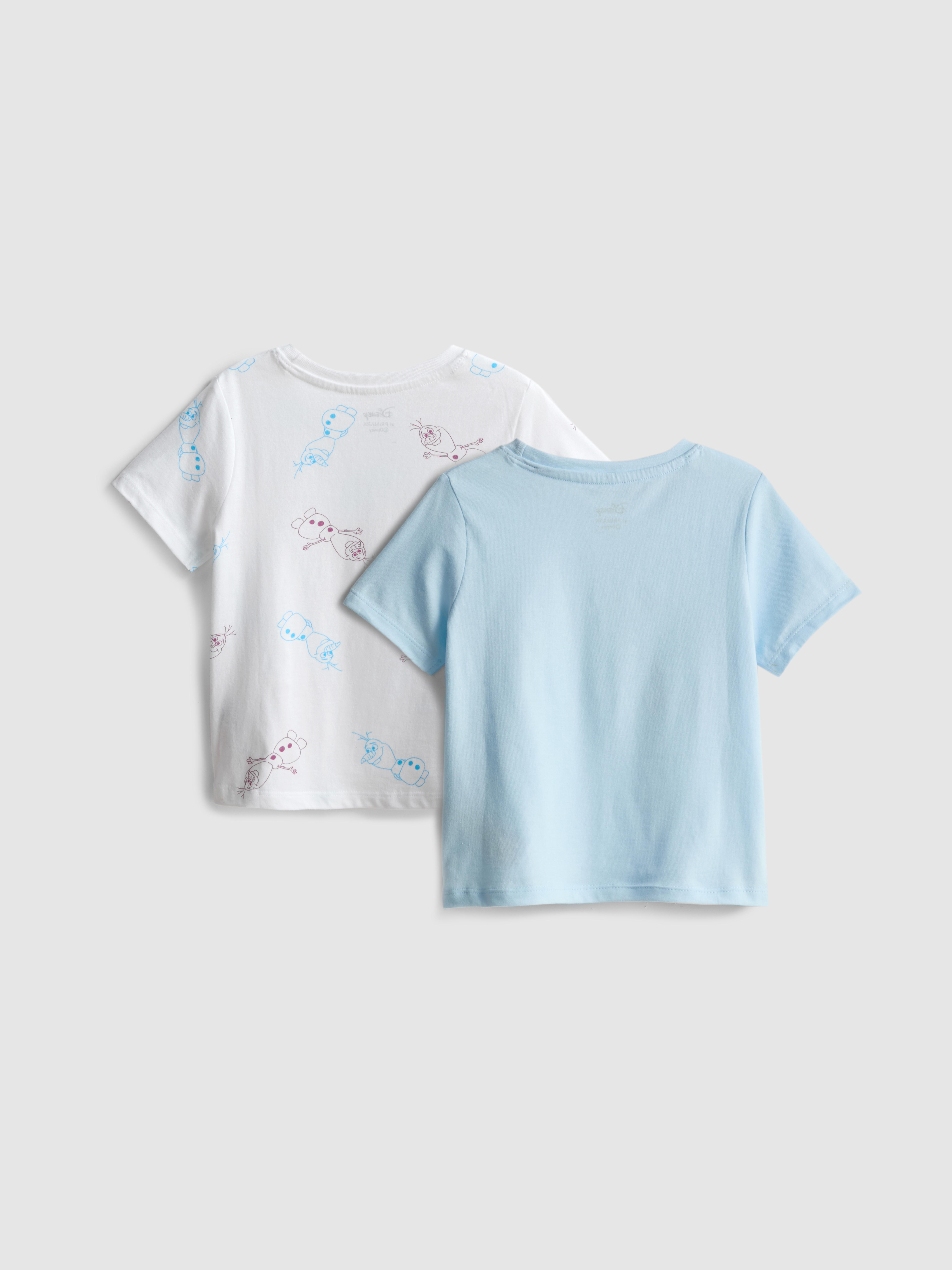 1–9 ans | 2 t-shirts Disney La Reine des neiges