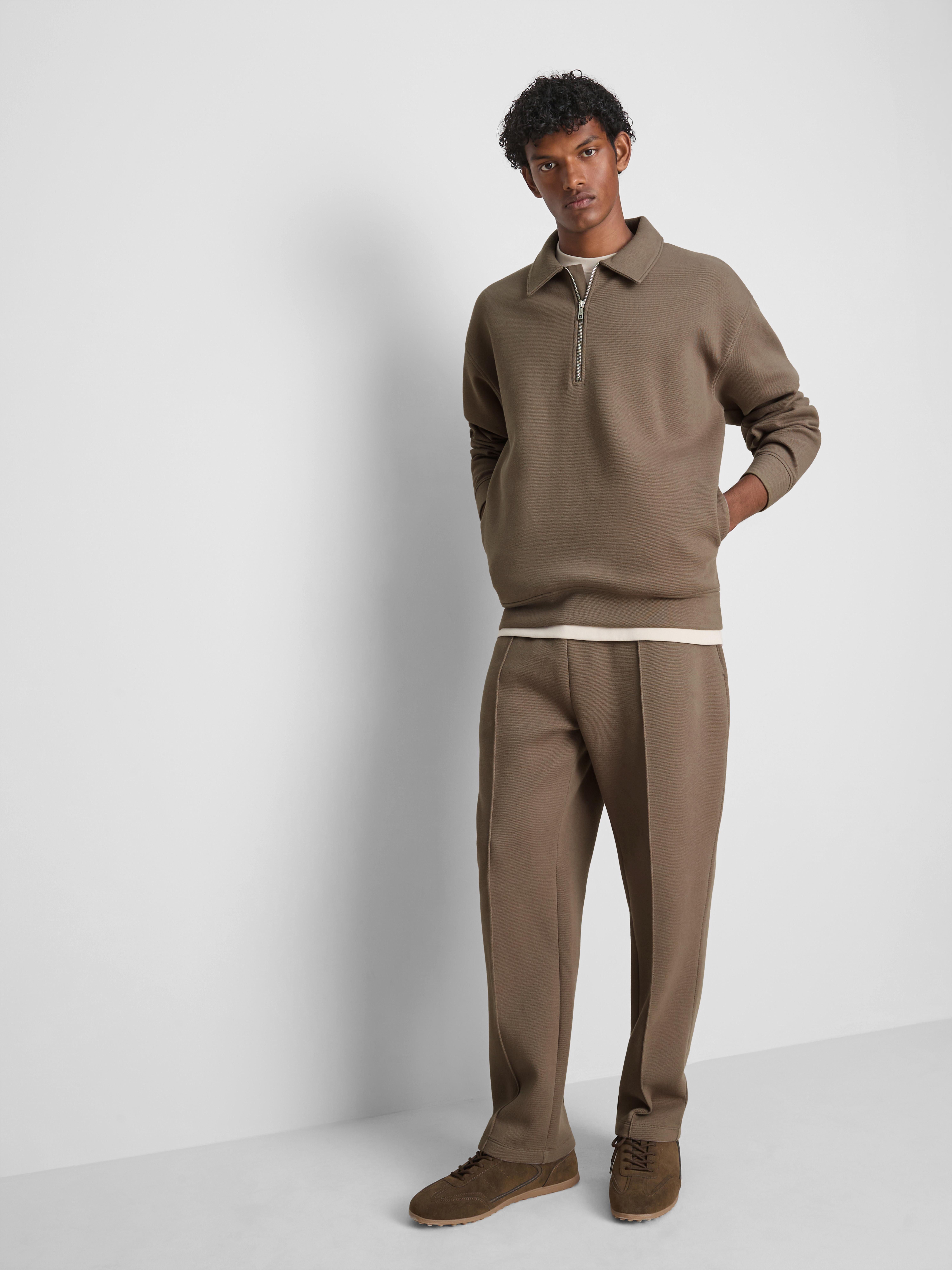 The Edit Quarter Zip Sweatshirt