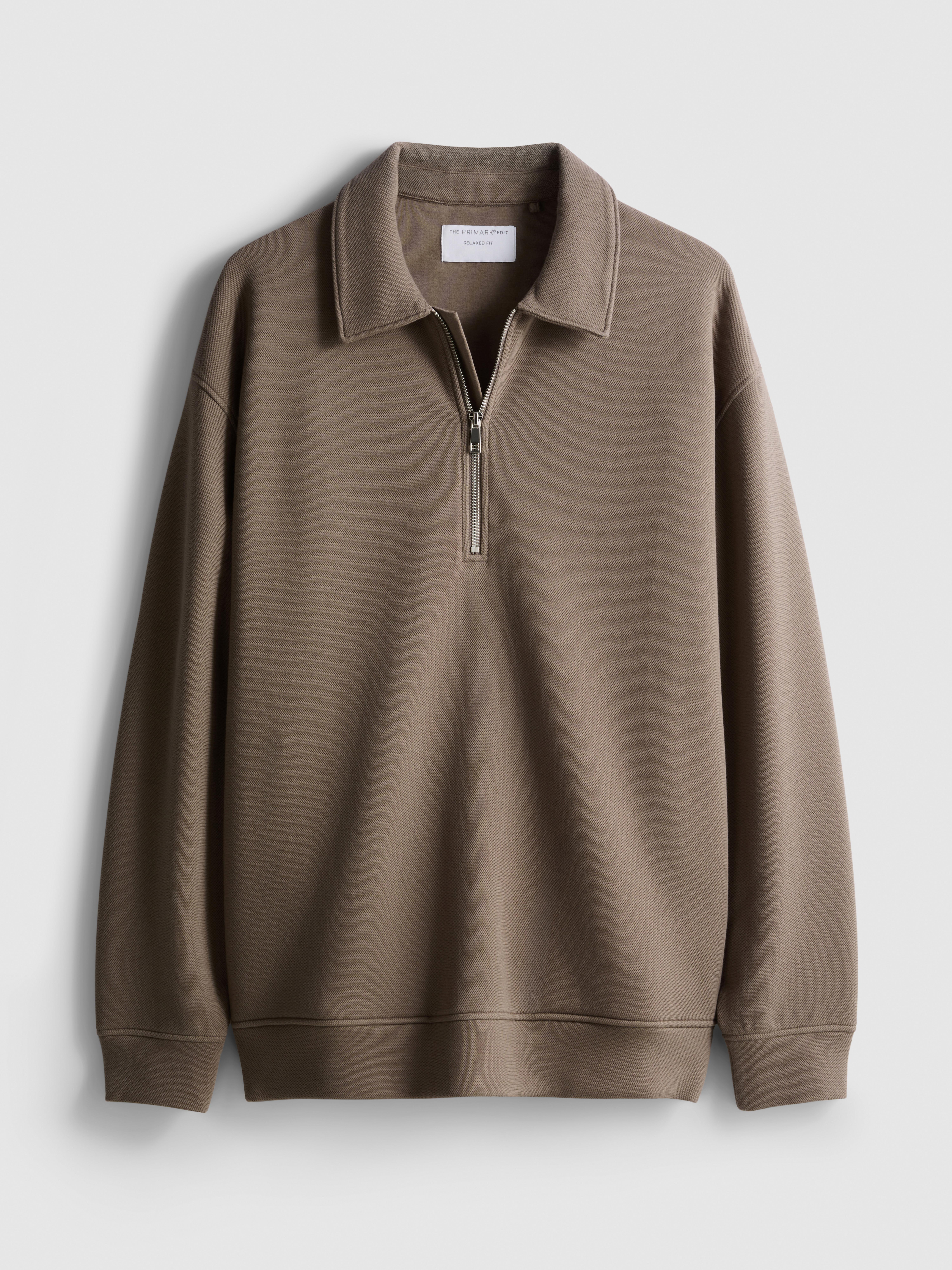 The Edit Quarter Zip Sweatshirt