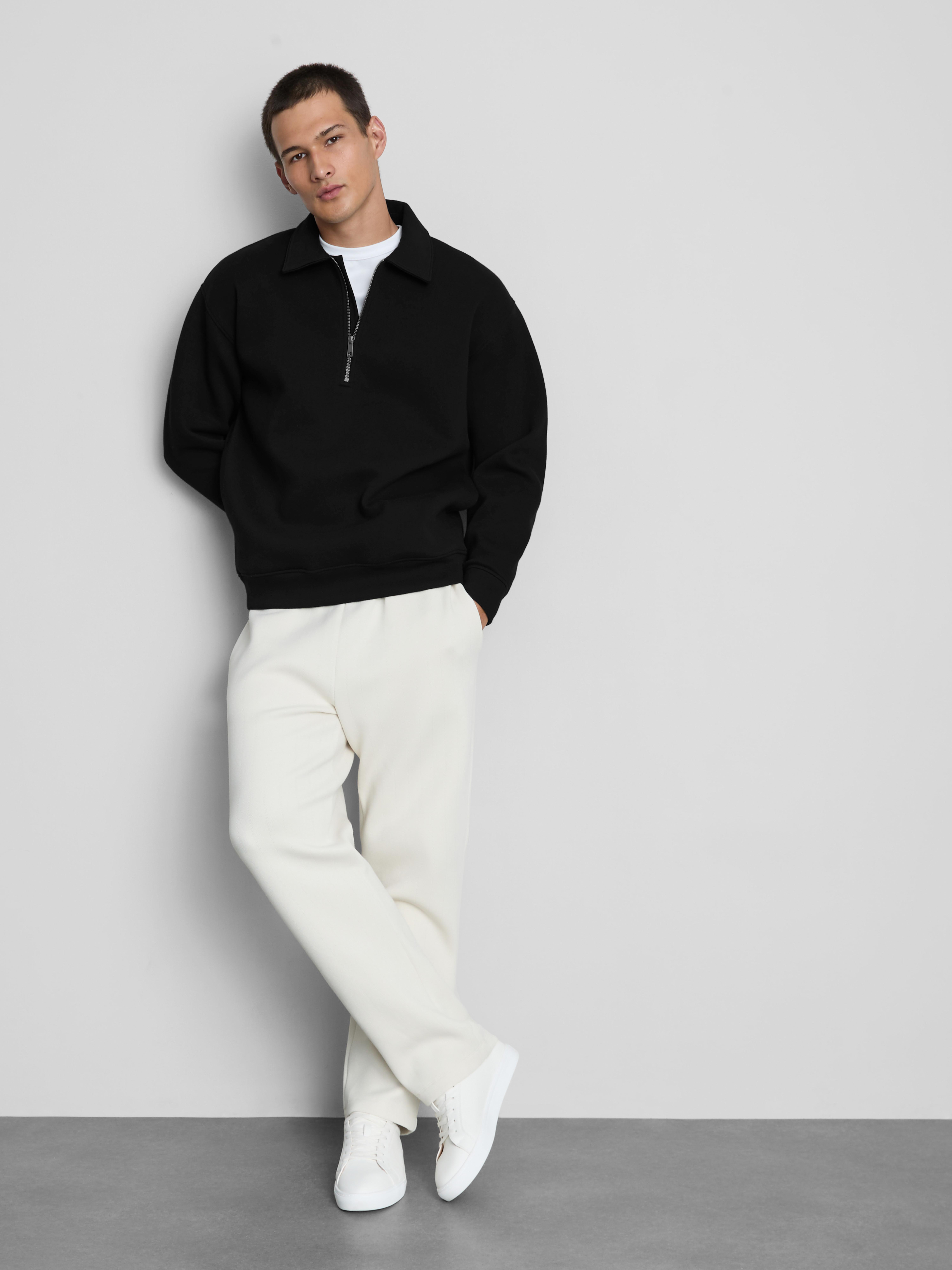 The Edit Quarter Zip Sweatshirt