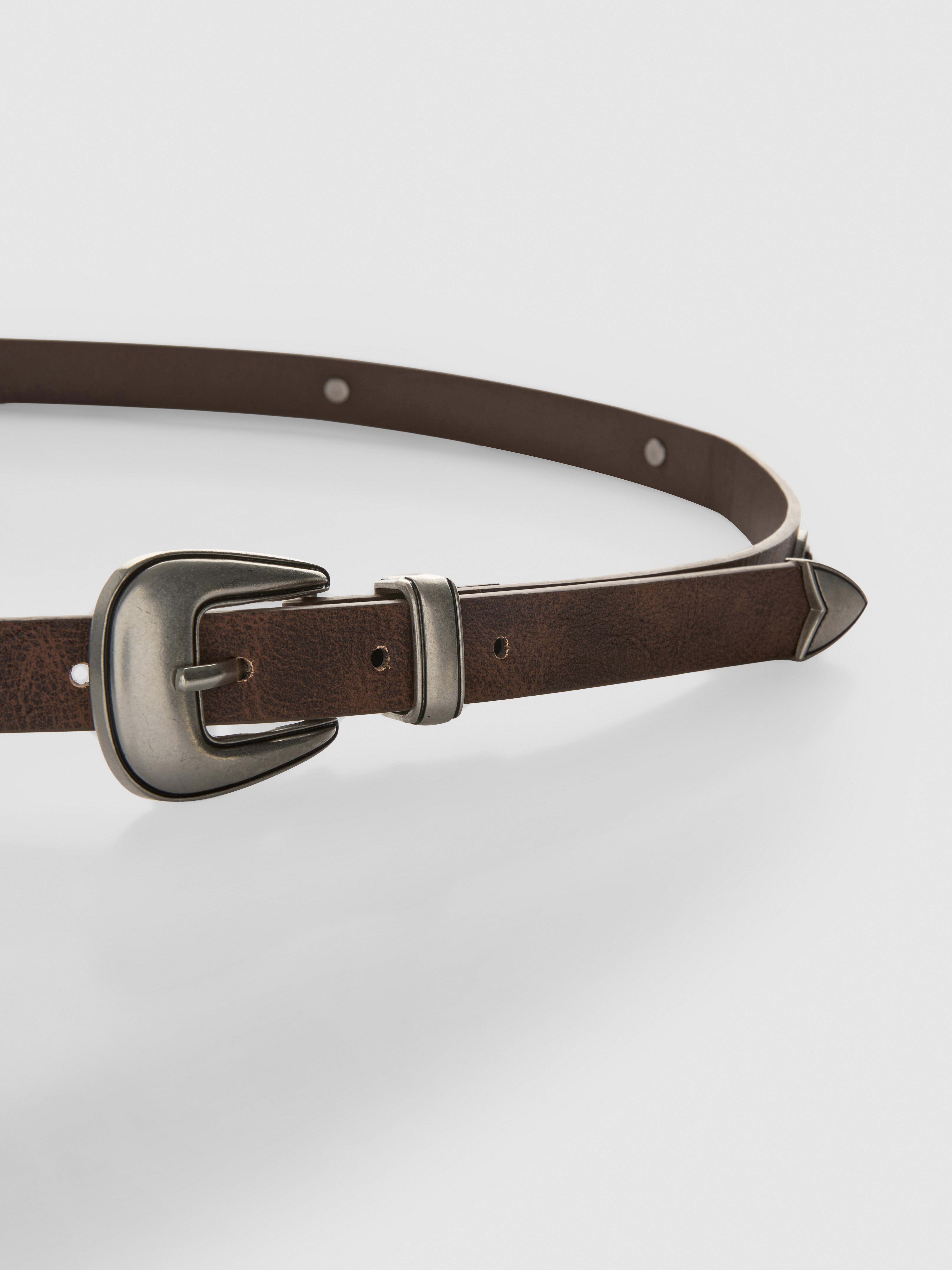 Western Skinny Belt