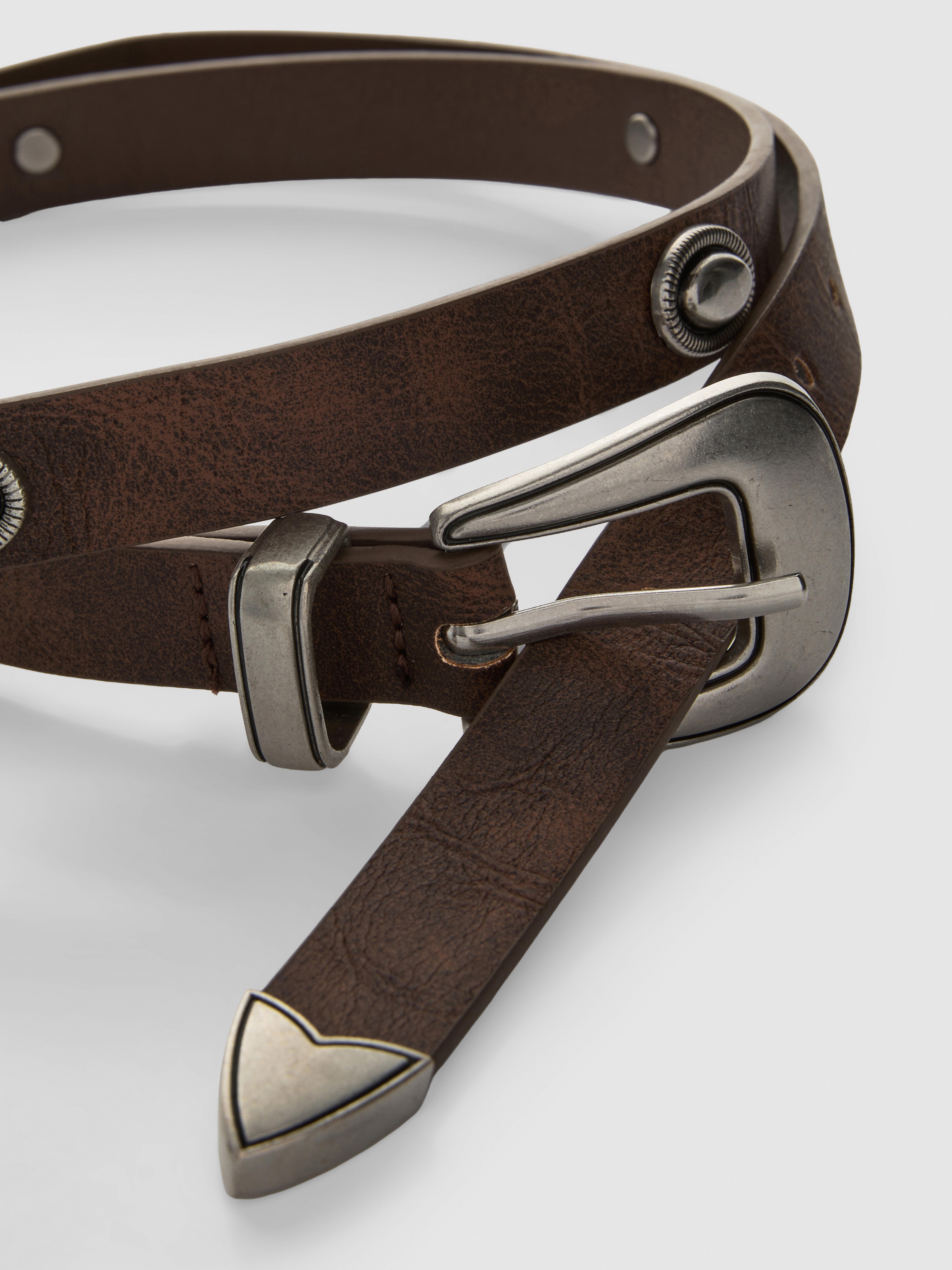 Western Skinny Belt