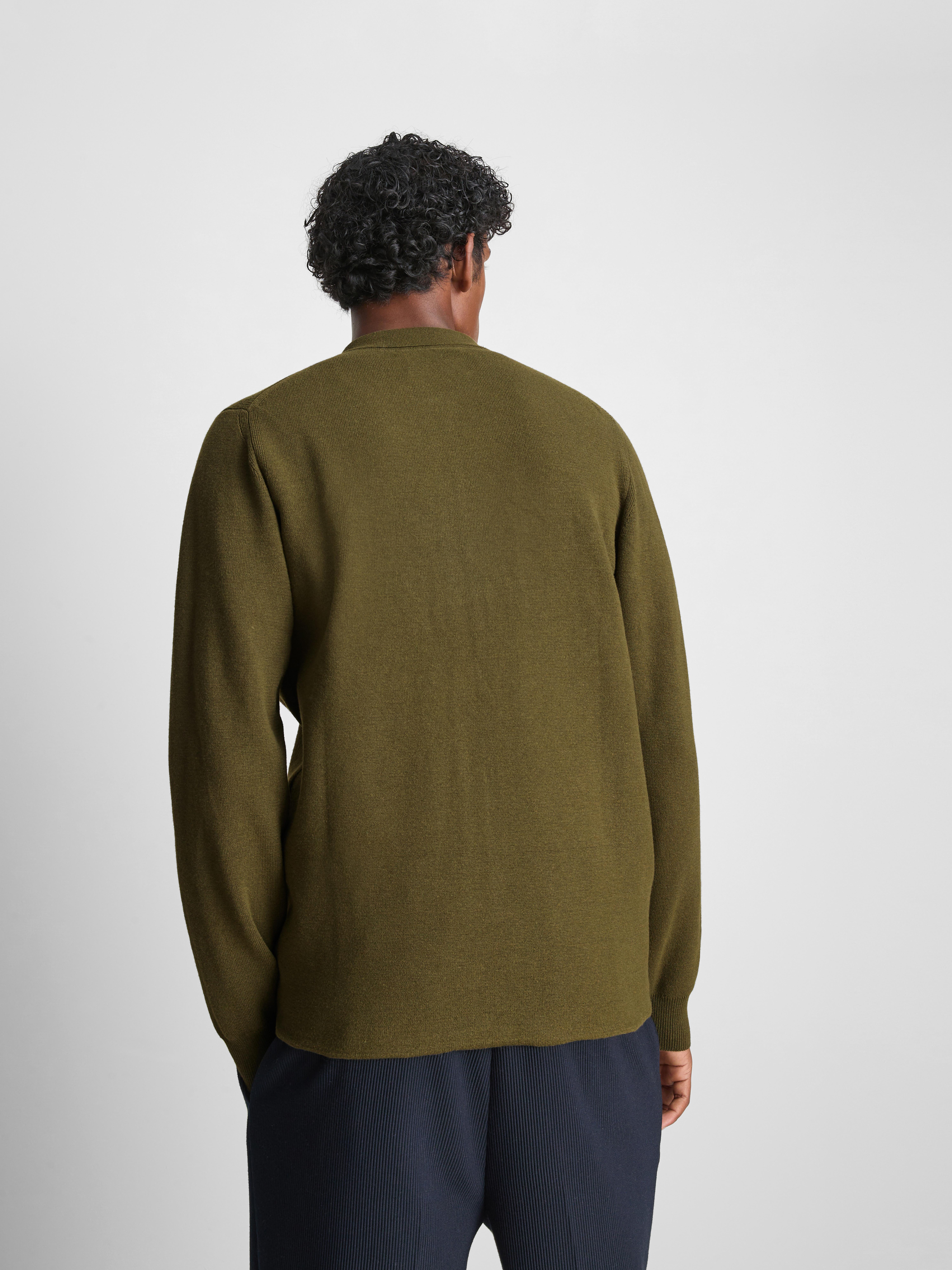The Edit Knitted Harrington Jacket