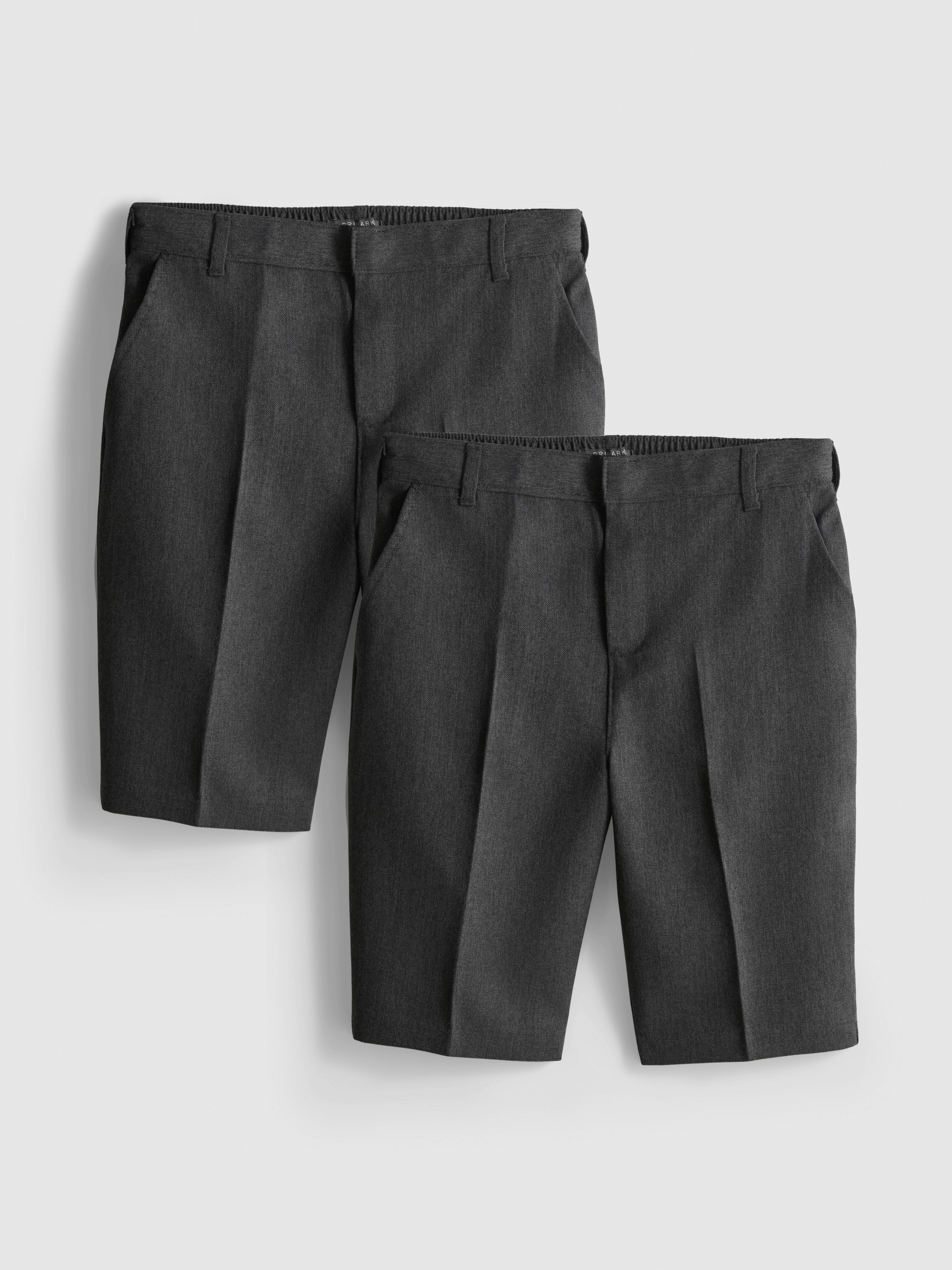 7-15yrs | 2pk Easy Iron School Shorts