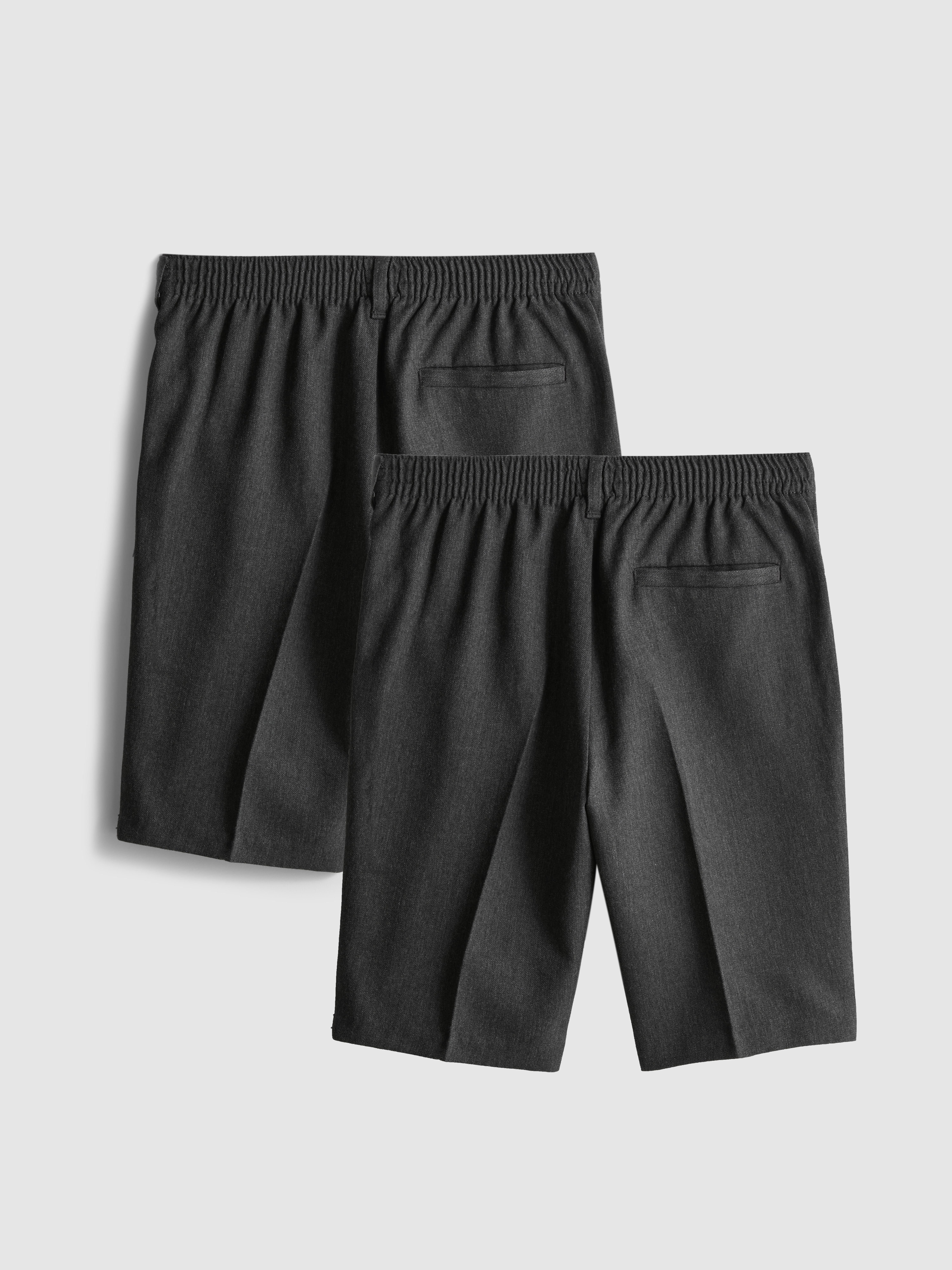 7-15yrs | 2pk Easy Iron School Shorts