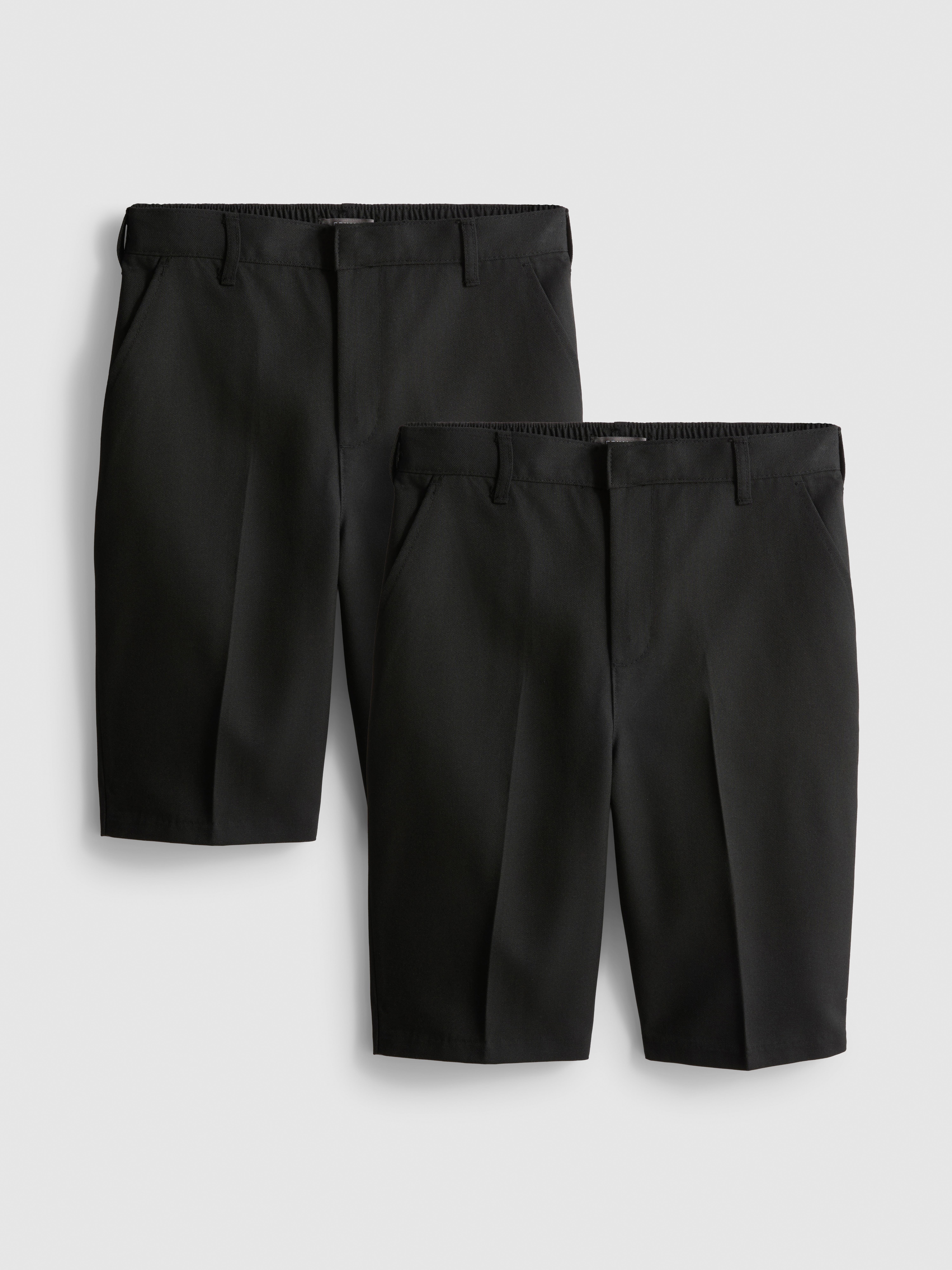 7-15yrs | 2pk Easy Iron School Shorts