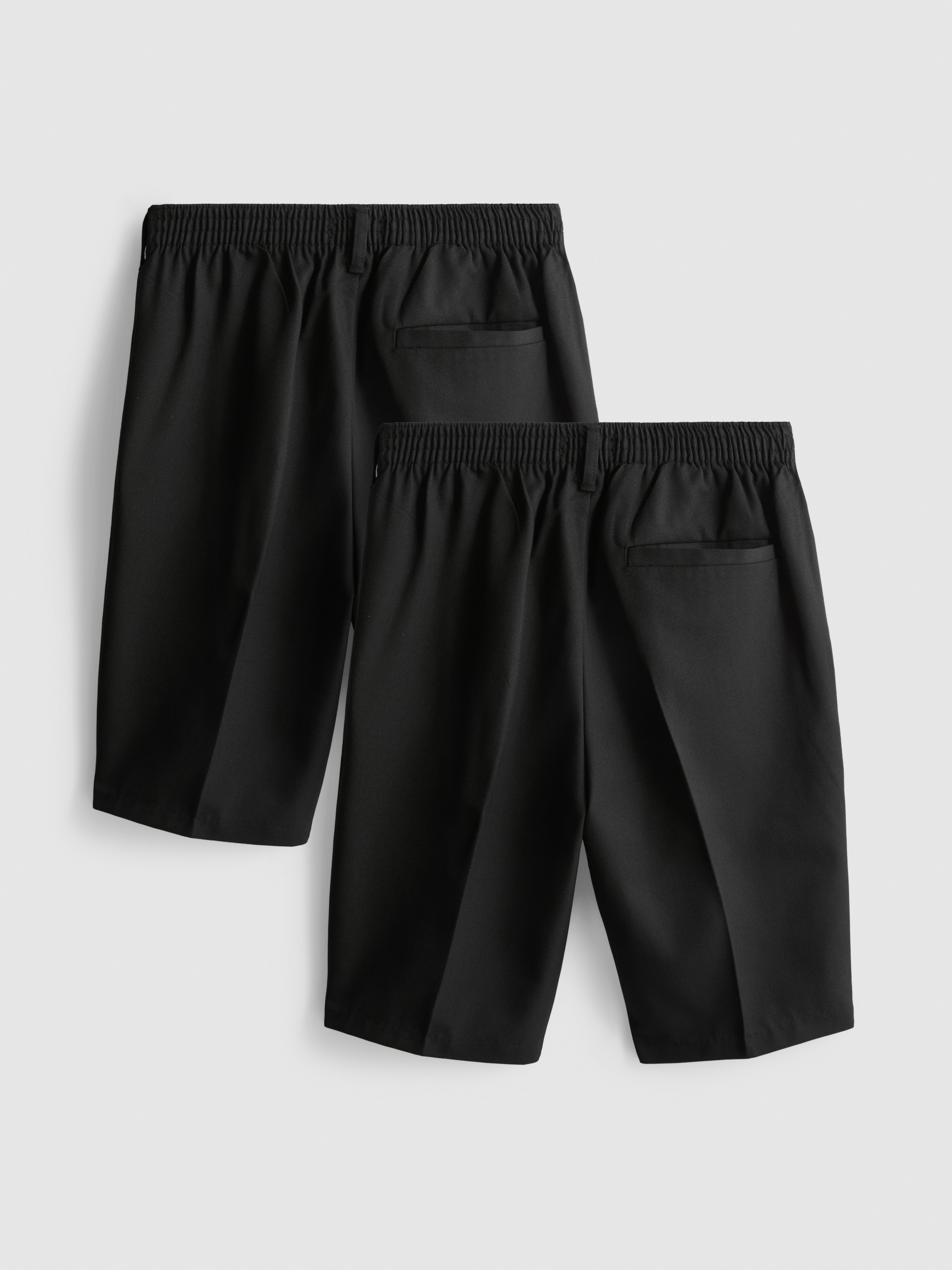 7-15yrs | 2pk Easy Iron School Shorts