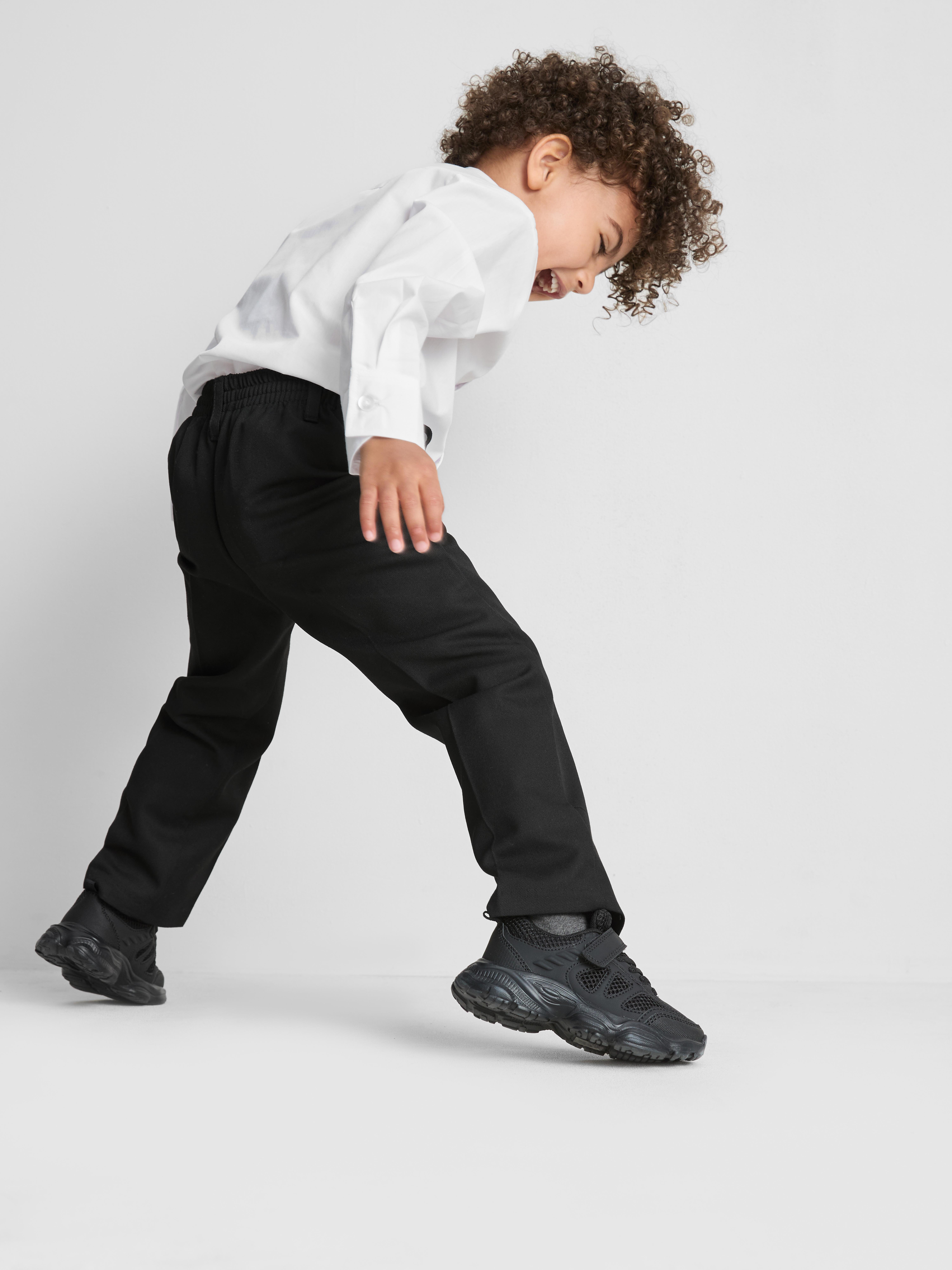 3-7yrs | 2pk Easy Iron School Trousers