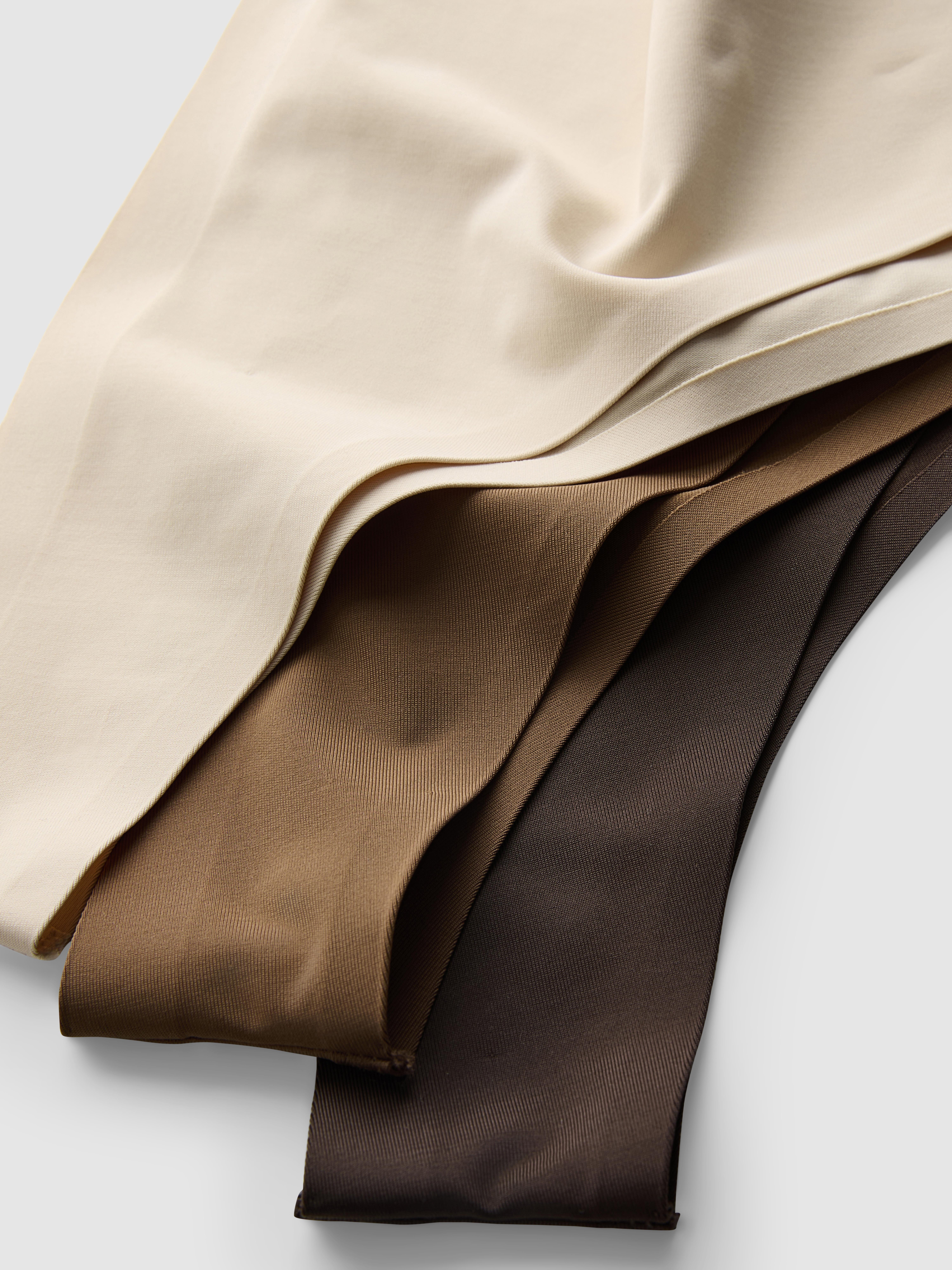 3pk Invisible Brazilian Briefs