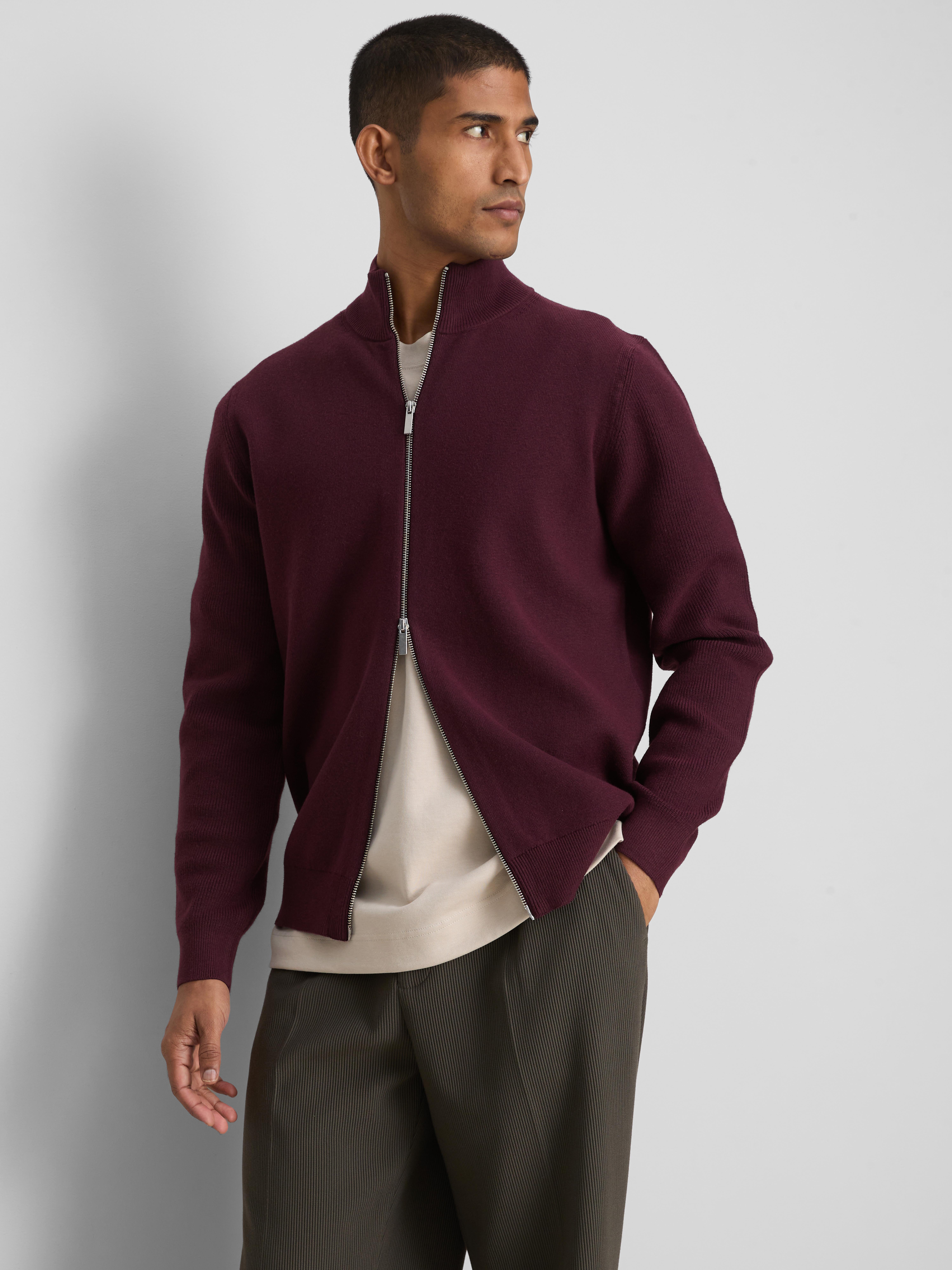 Gilet à col cheminée The Edit - Bordeaux - Homme | Primark